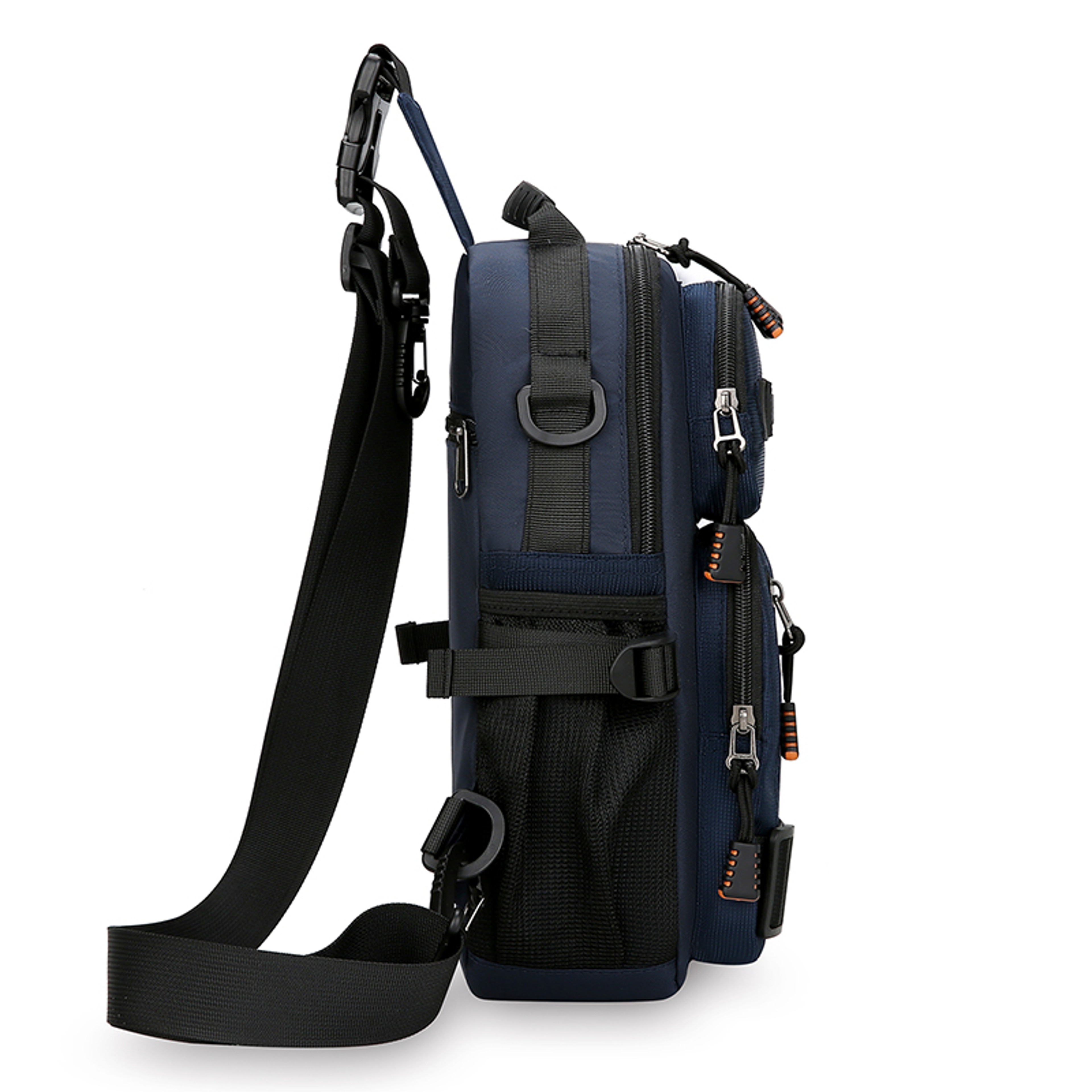 HighQuality Oxford Crossbody Bags For Men Fashion Mens Waist Packs Chest Bag Casual Handbag  Male C 3