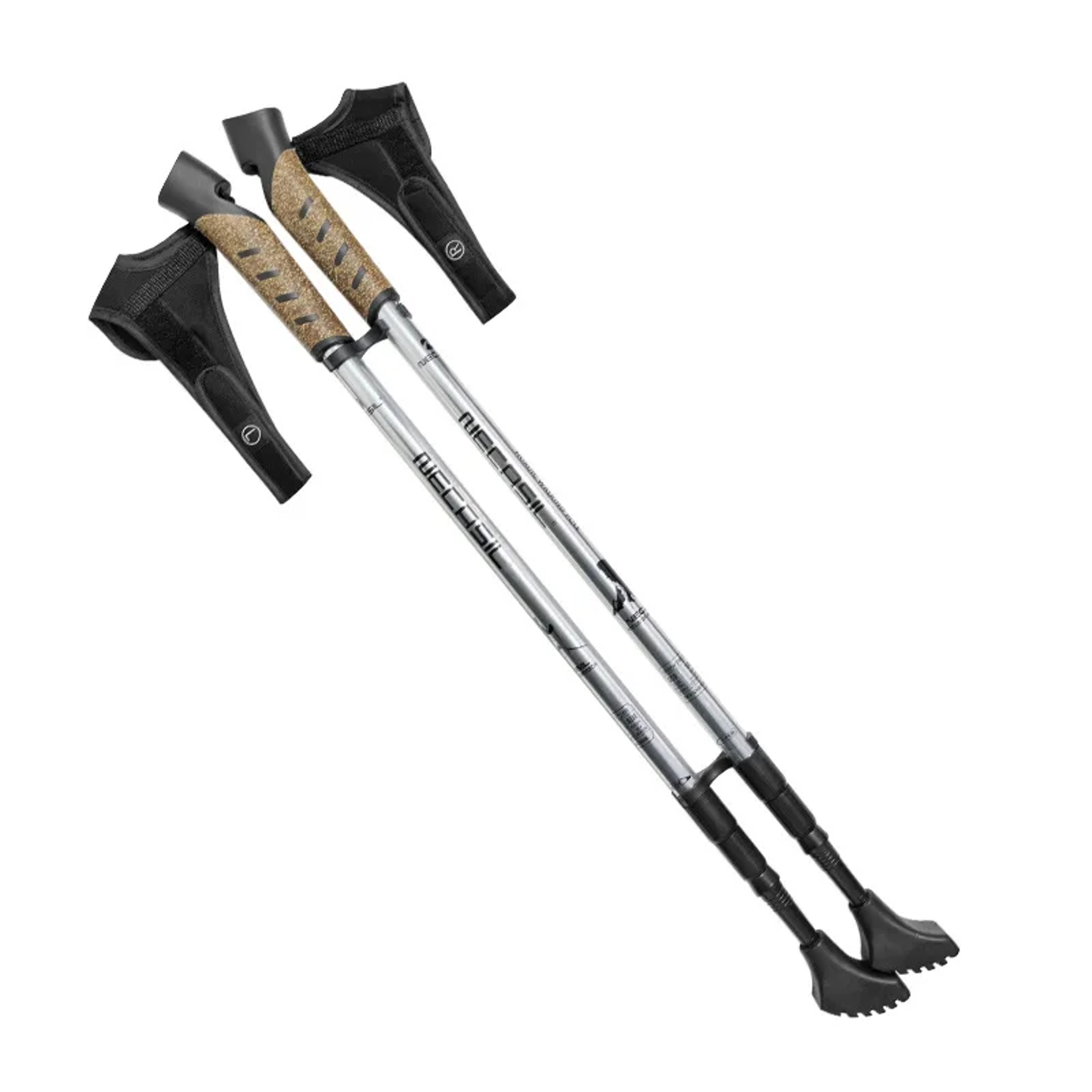 2PCS Telescopic Alpenstock 7075 Aluminum Alloy, Nordic Walking Poles Trek Pole, Hiking Stick Senderismo Shooting Crutch1 – view 4