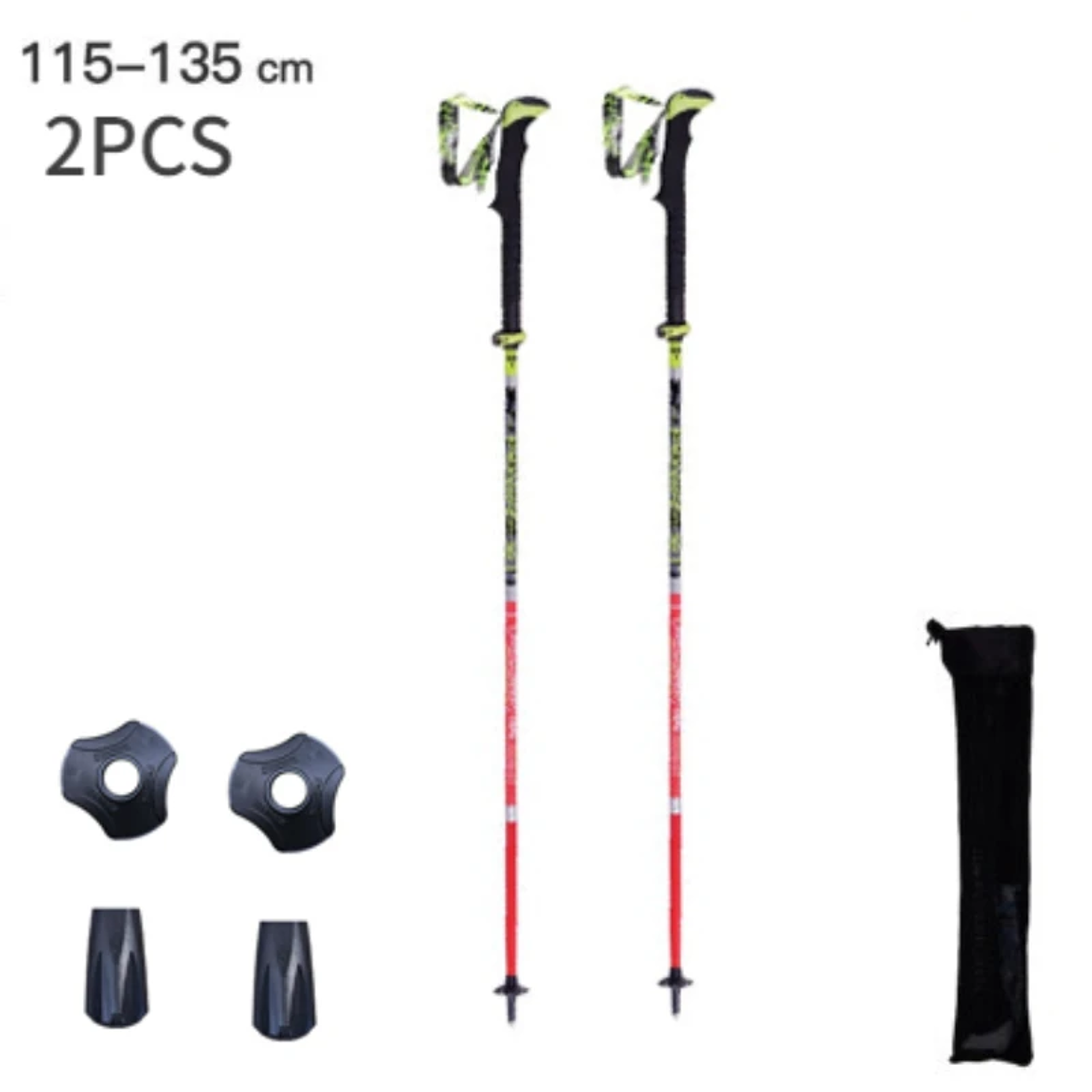 Ultralight Folding Trekking Poles Carbon Fiber Hiking Pole Pioneer Quick Lock Walking Stick for Outdoor Running and Race – view 10
