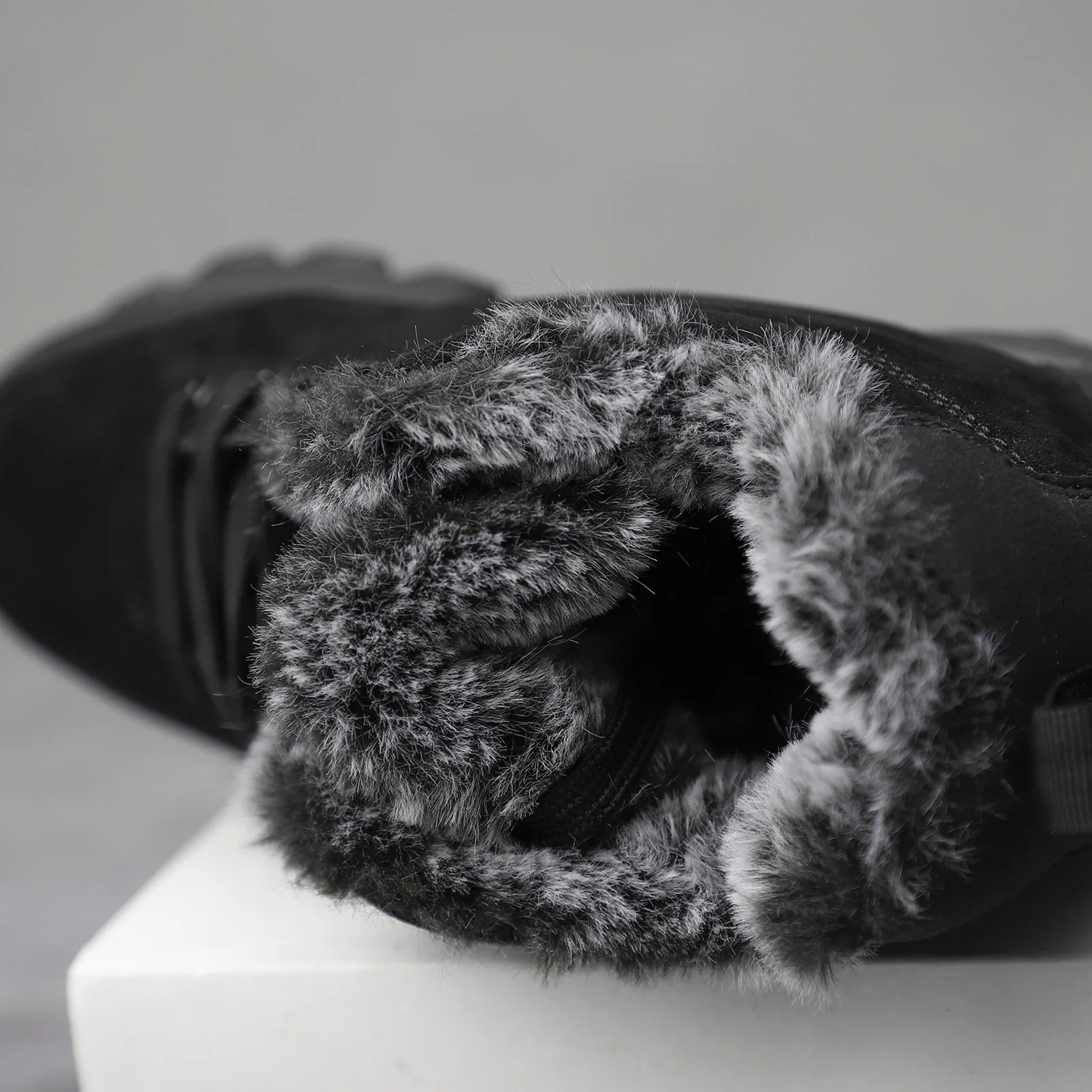 Mens Winter Snow Boots Warm Ankle Boots With Fur Male Outdoor Sneakers Botas Hombre Botines Cold We 1
