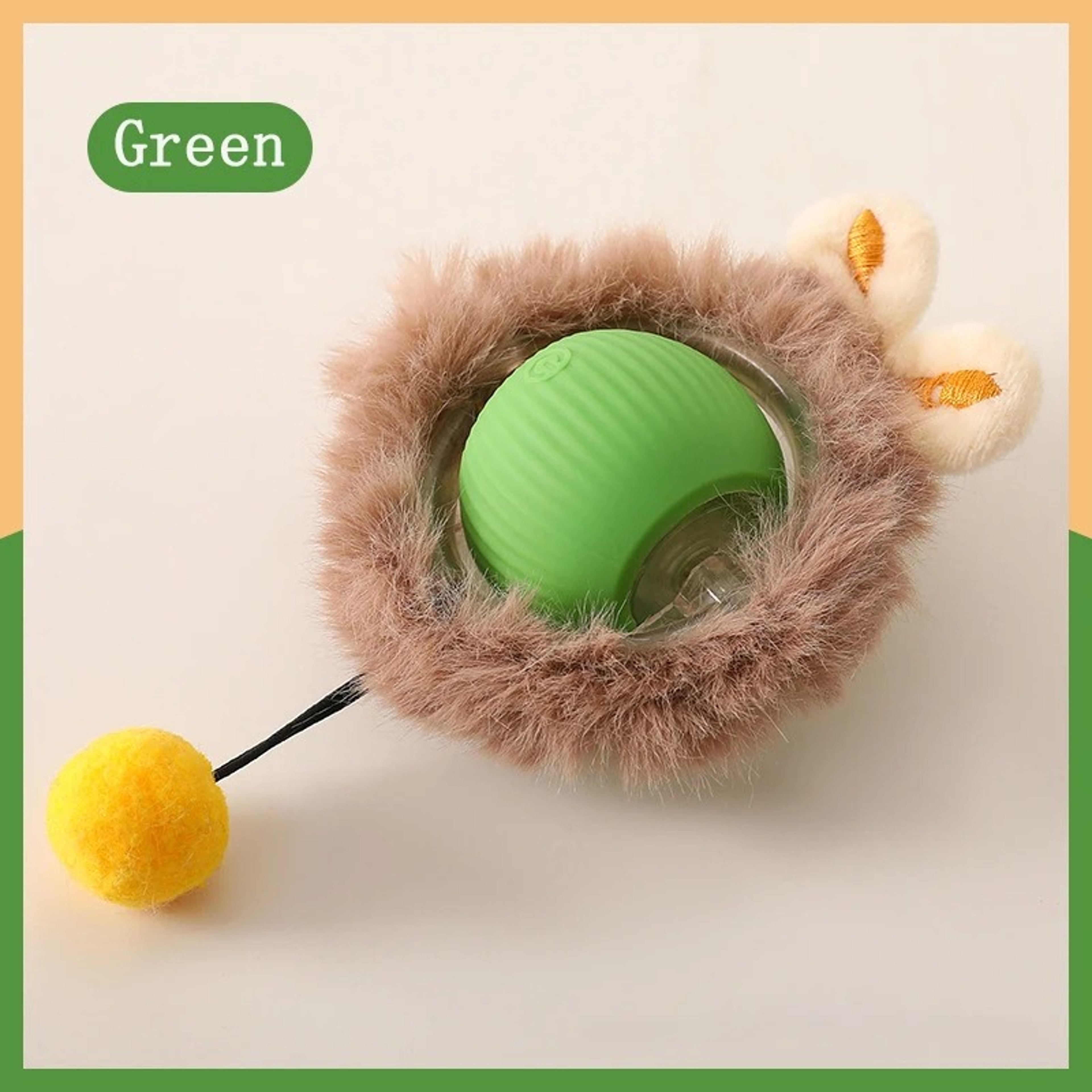 Smart Interactive Auto Rolling Cat Toy  USB Rechargeable Electric Ball For Kitty Play 10