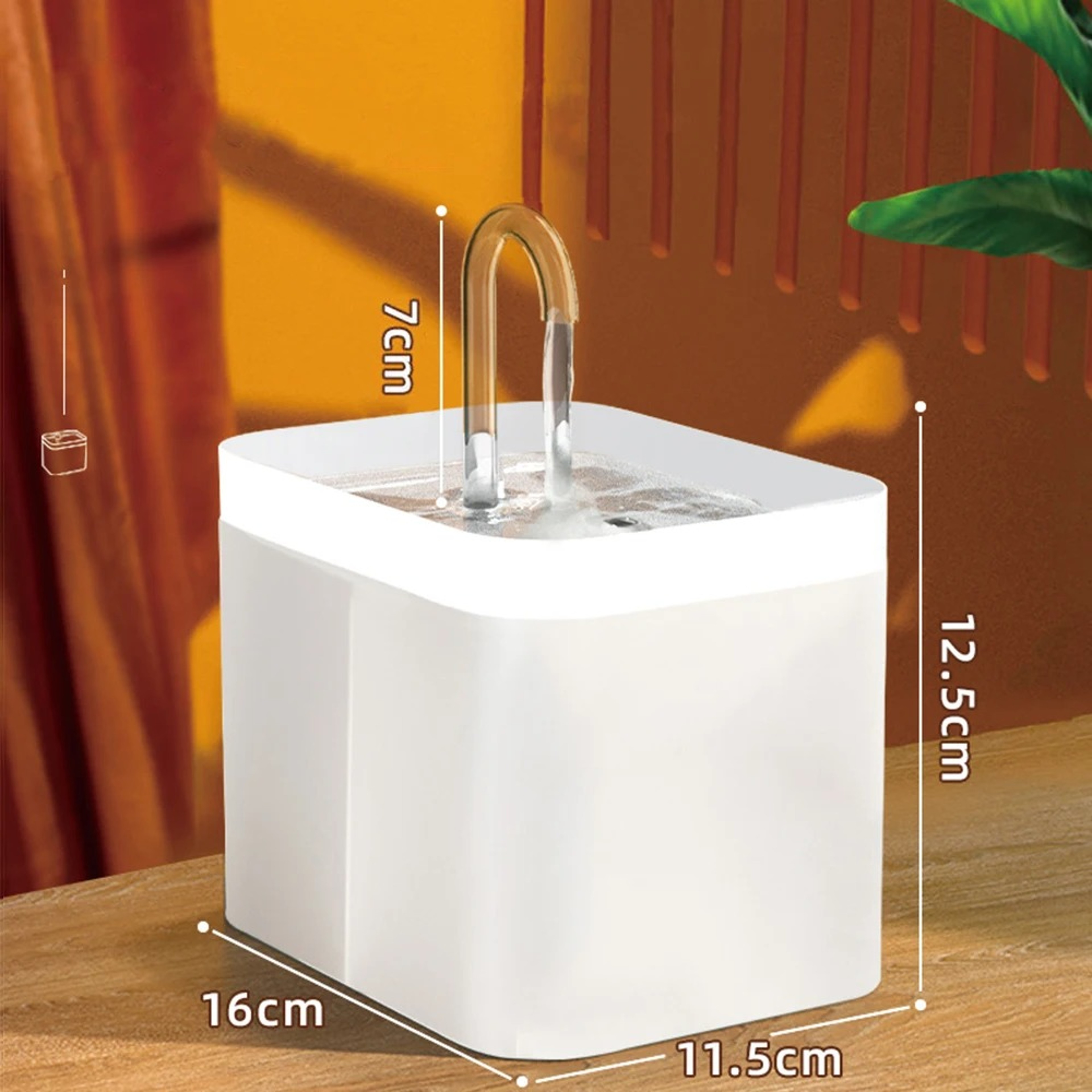 Ultra-Quiet 1.5L Automatic Pet Water Fountain – USB Electric Cat and Dog Dispenser with Burnout Prevention Pump – view 7