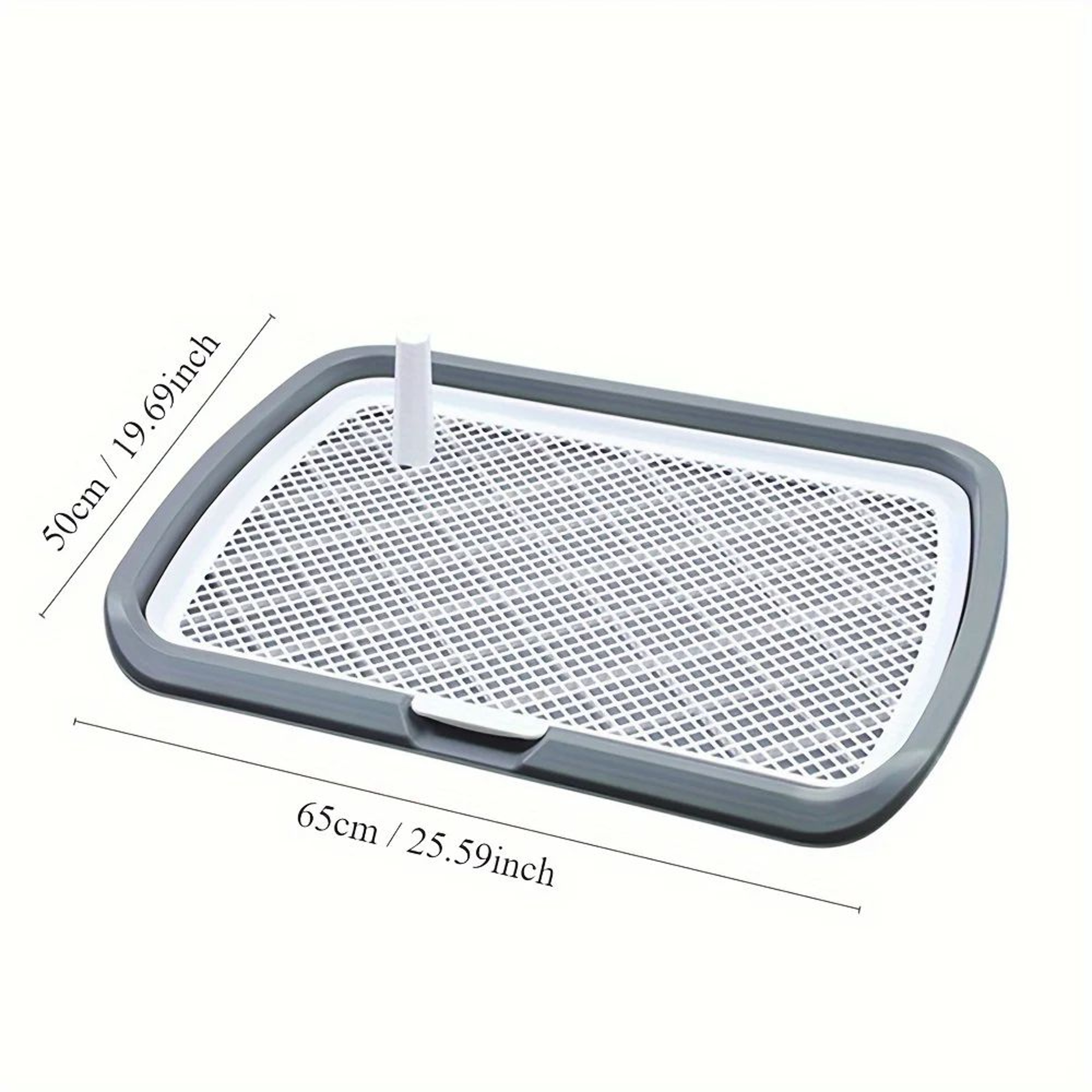 Dog Potty Training Toilet Reusable Plastic Pee Pad Holder With Removable Net For Pets 5