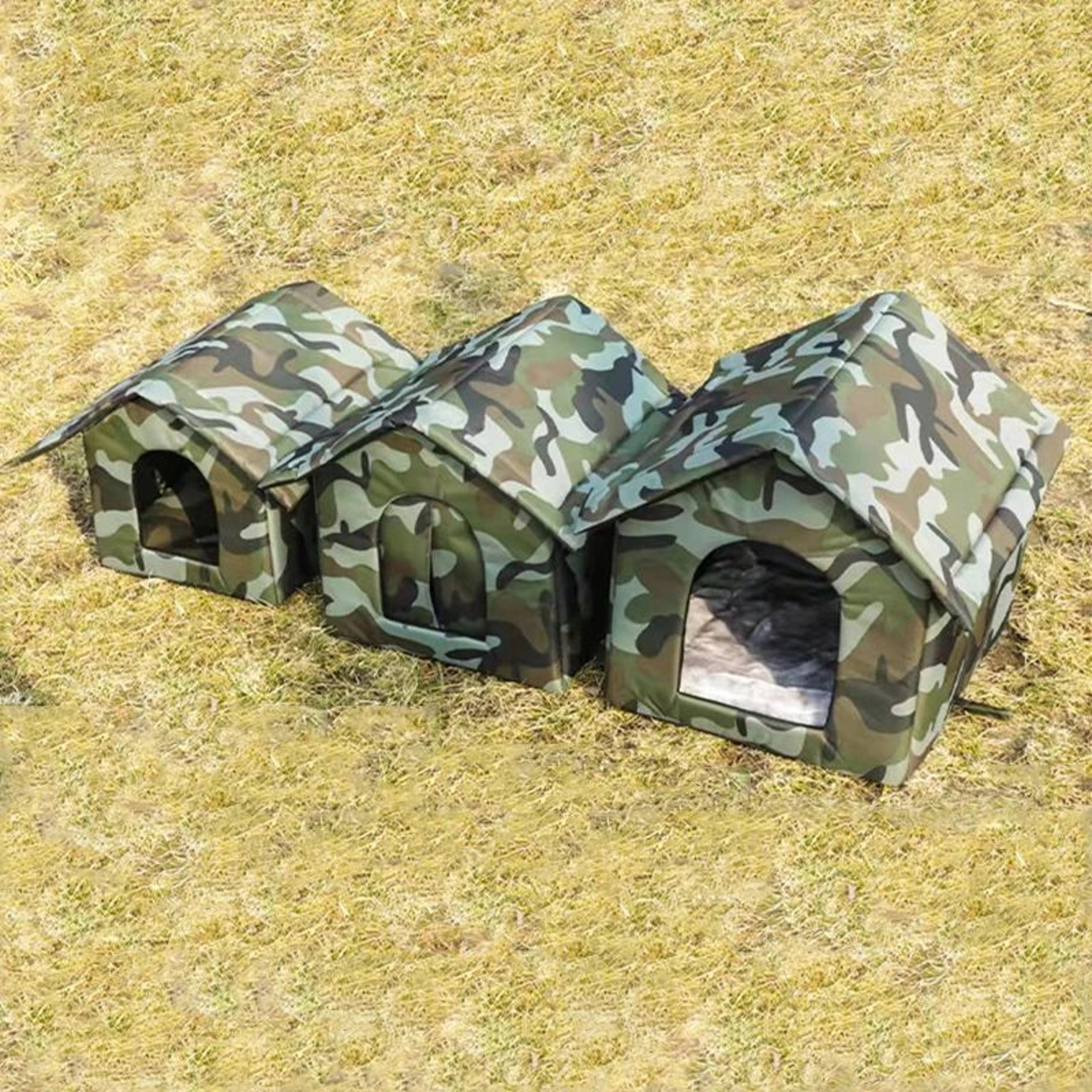 Waterproof Cat House Tent For Outdoor Winter Foldable Pet Bed With Zipper  Cushion For Small Dogs 1