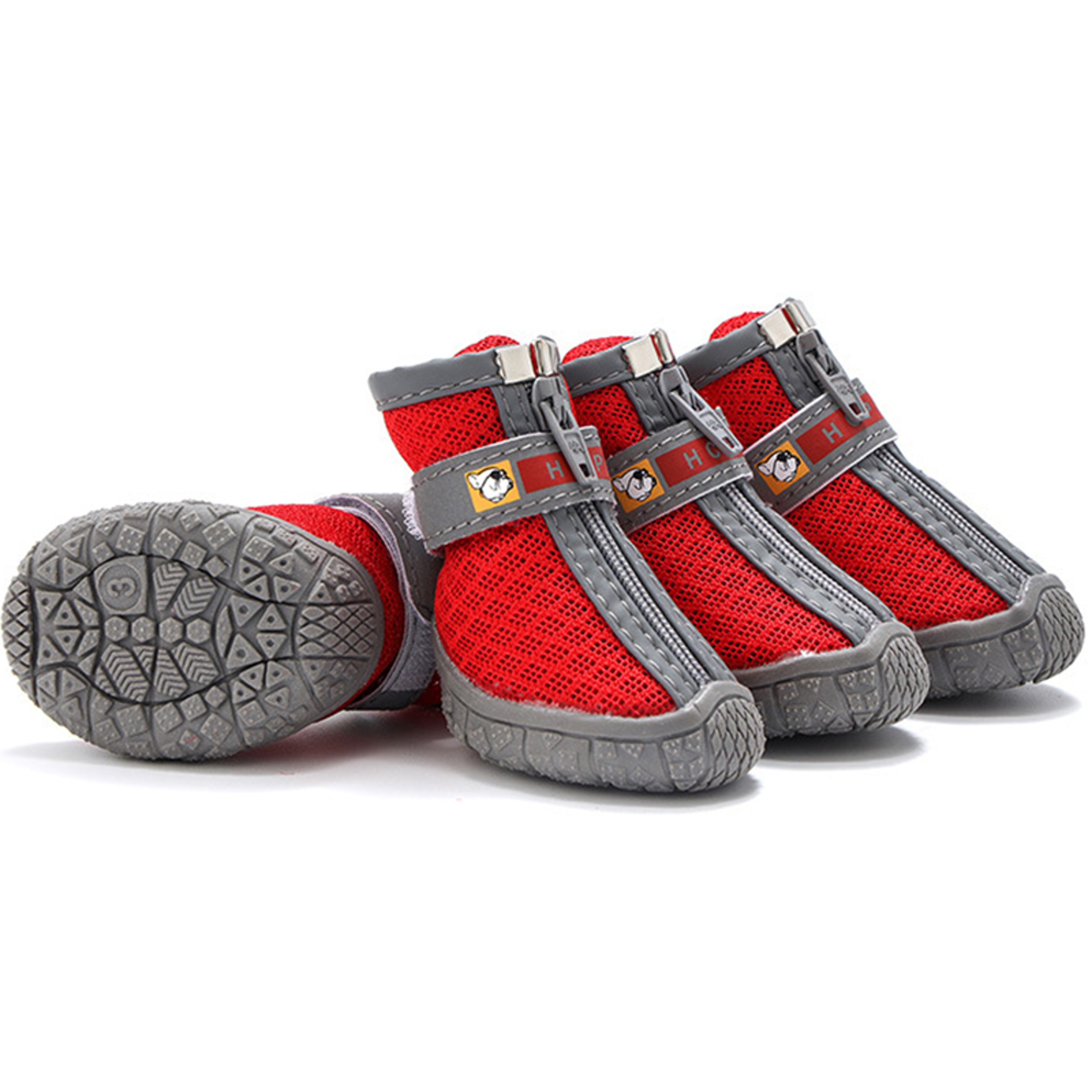 Dog Shoes with Non-Slip Soles, Thick Plush Paw Protection, Warm Breathable Pet Booties for All-Season Comfort – view 11