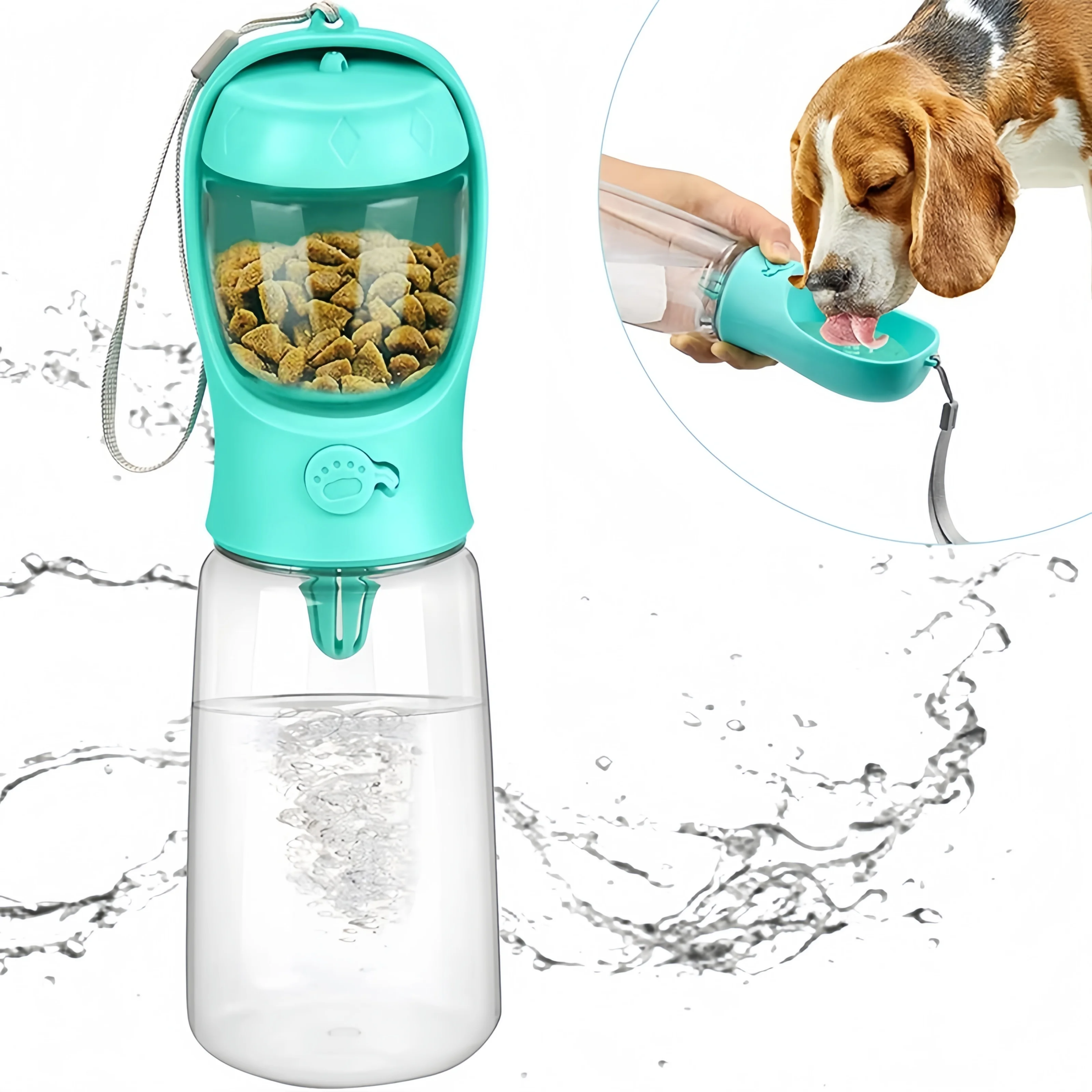 Pets Dog Water Bottle Portable Food Grade Material Dog Cup Cat Travel Pet Water Cup Bottle Food Dis 0