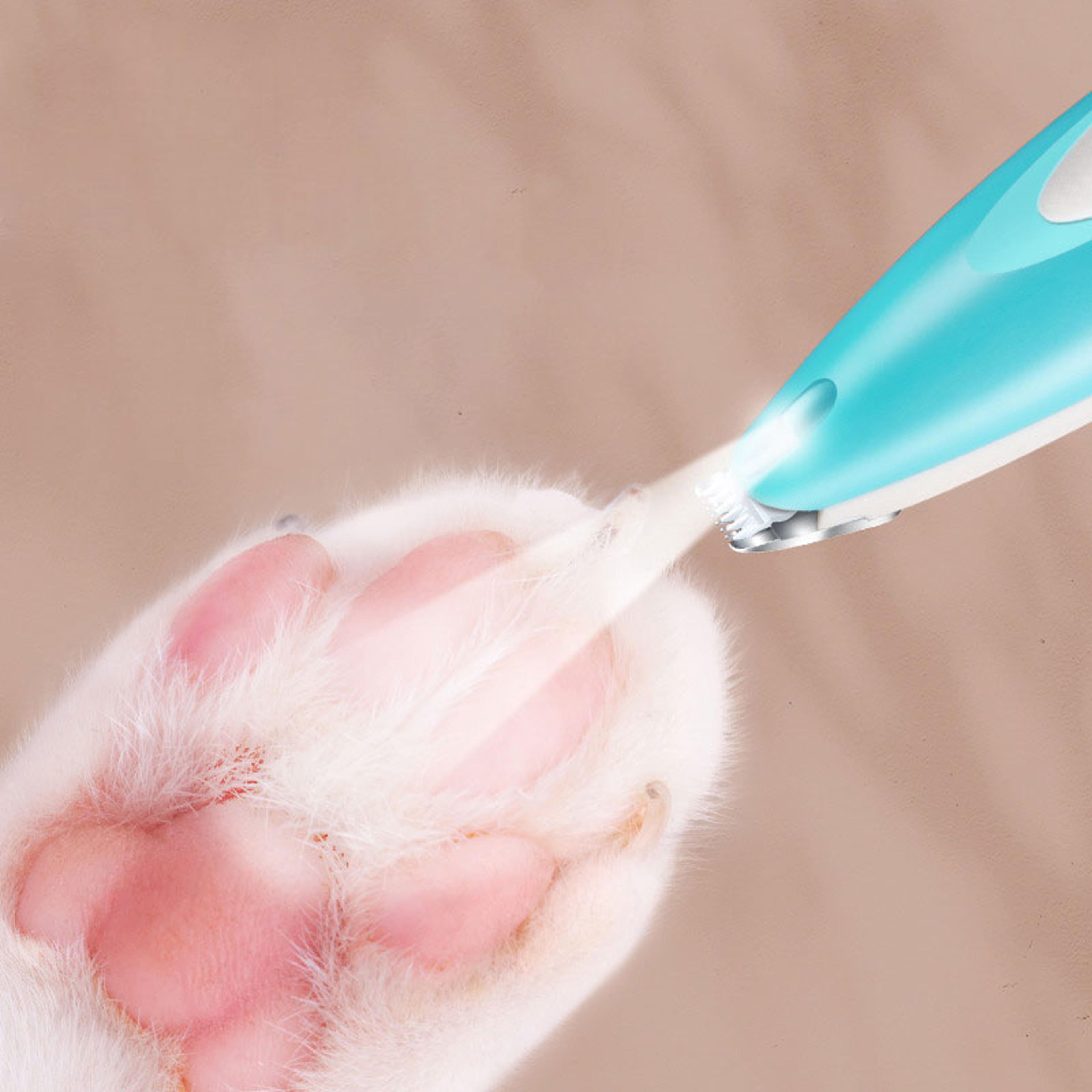 Dog Hair Trimmer Professional LED Pet Foot Hair Trimmer Dog Grooming Clippers For Dogs Hair Cutting 0