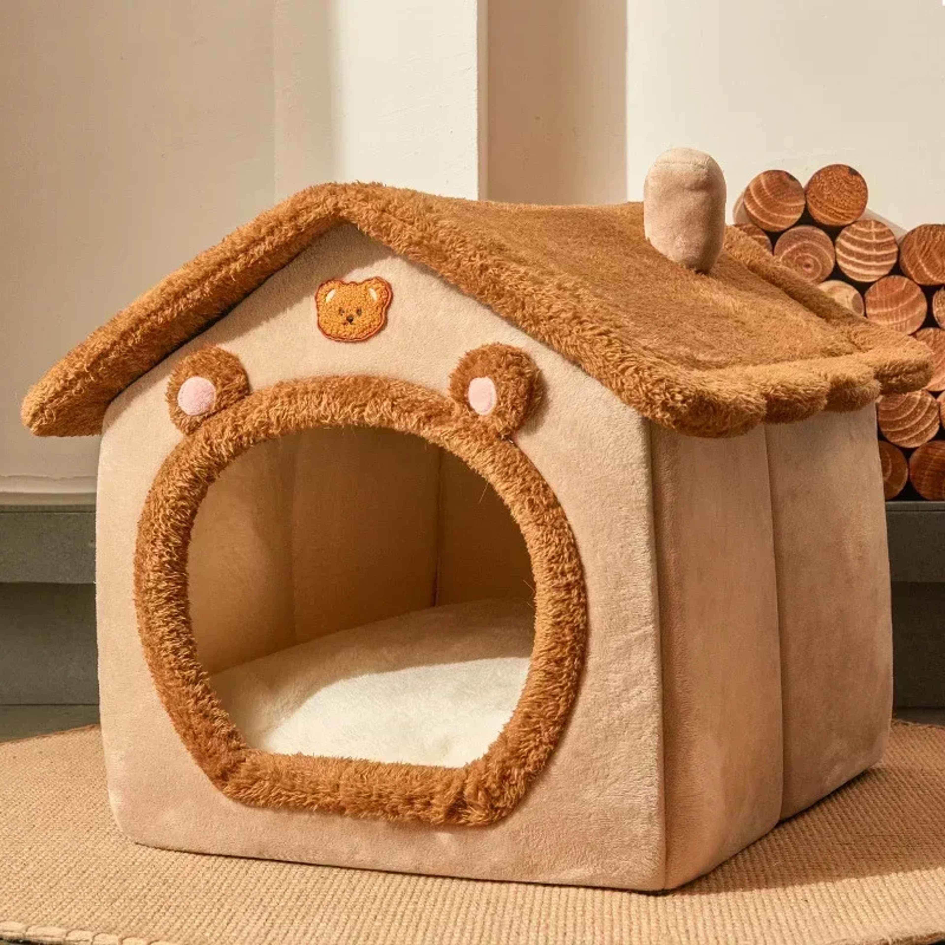 Pet Products Winter Folding Houses, Puppy Baskets, Mattresses for Small and Medium Dogs, Winter Kennels – view 8