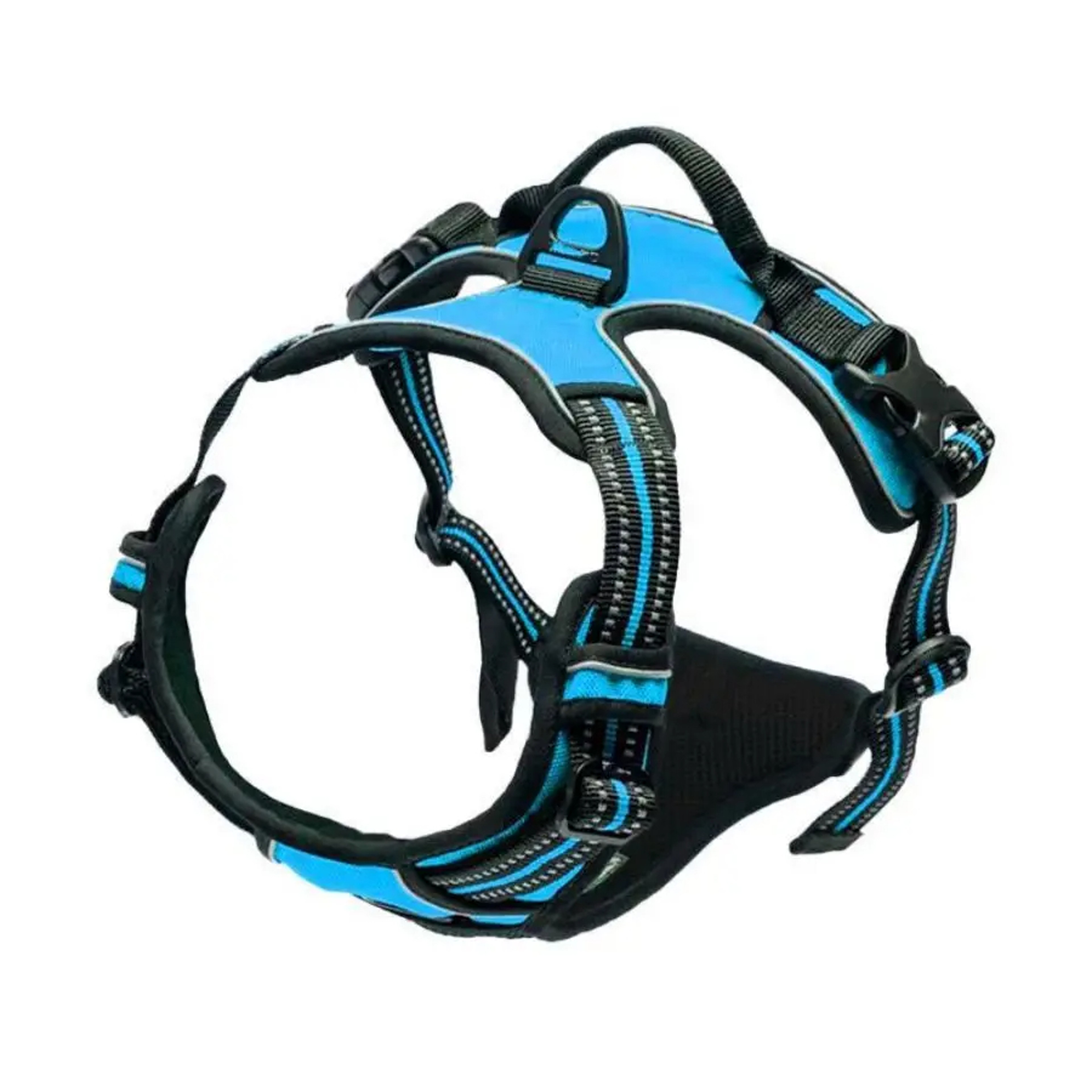 Reflective No Pull Dog Harness Front Clip For Large Dogs Heavy Duty Easy Control Handle 6