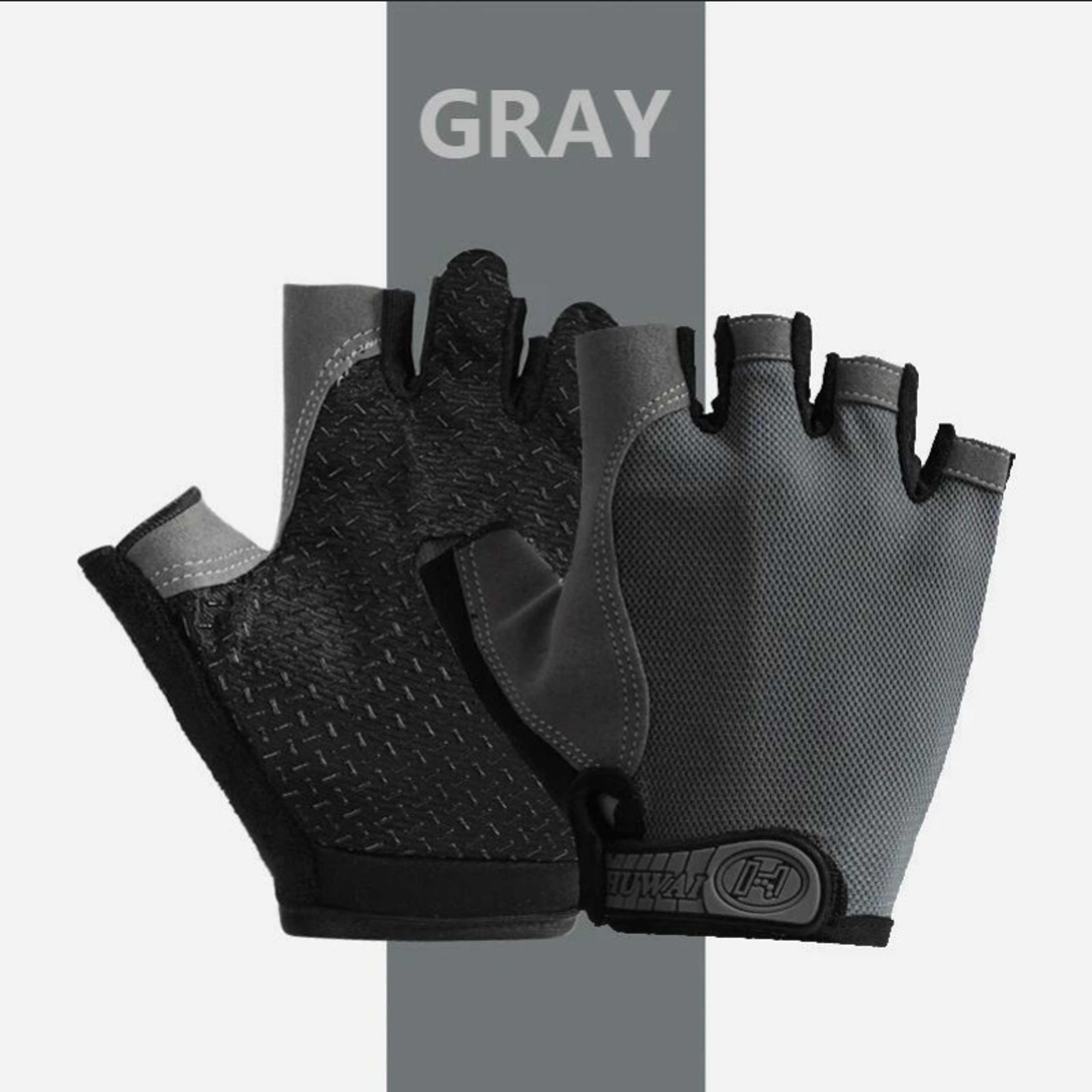 Gym Gloves Fingerless Gloves Anti-Slip Shock-Absorbing Breathable Gloves for Training Lifting Weight Cycling Performance – view 14