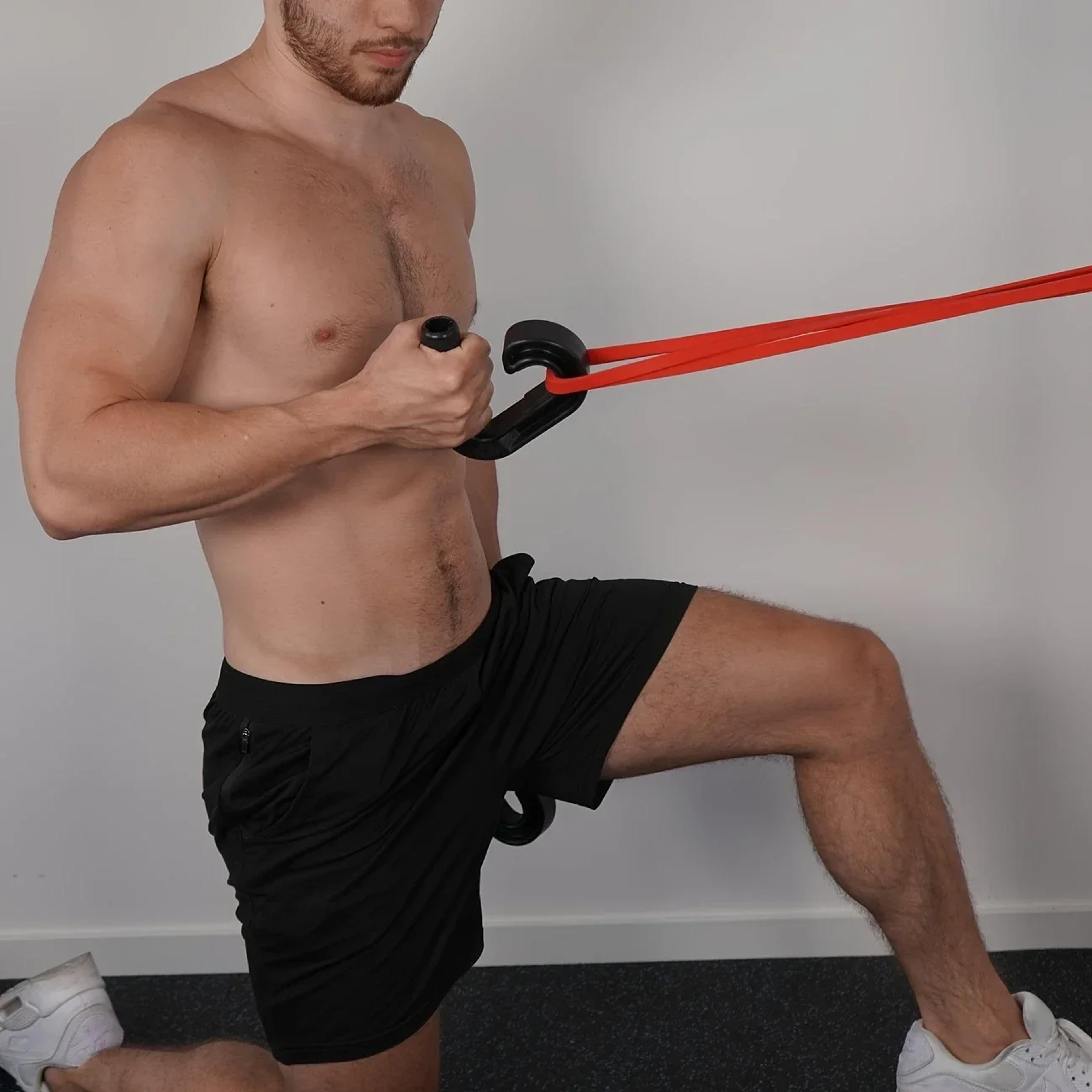 High Strength Nylon Double Hook Grip Bar, Gym Grade, Wear Resistant Non Slip, Home Commercial Trainer – view 5