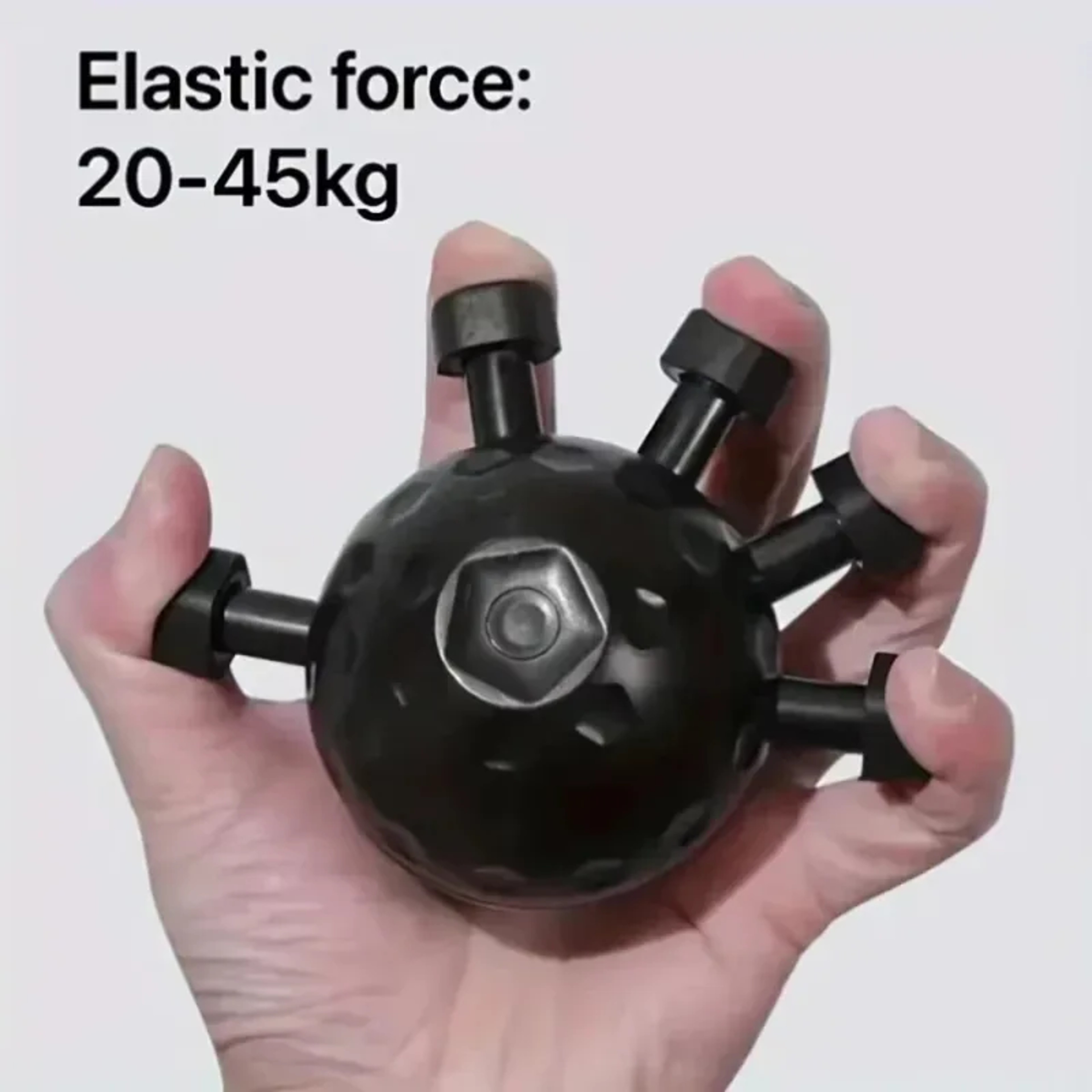 Five-finger grip all-in-one professional hand strength trainer, wrist strengthener, arm exerciser, finger press ball – view 1