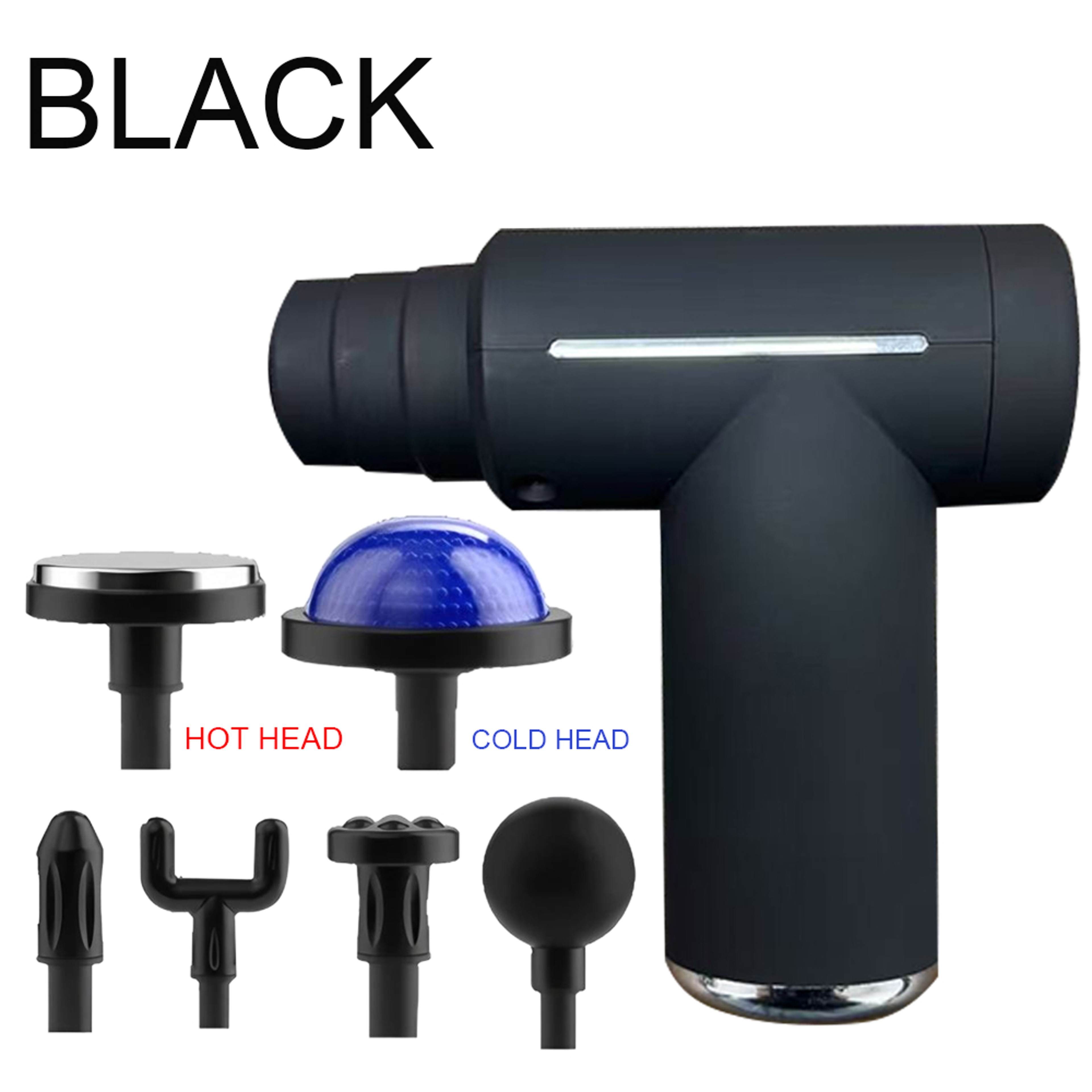 Deep Handheld Percussion Massager For Body, Mini Muscle Massage Gun, Back Neck Leg Cold And Hot Compress Fascia Gun – view 8