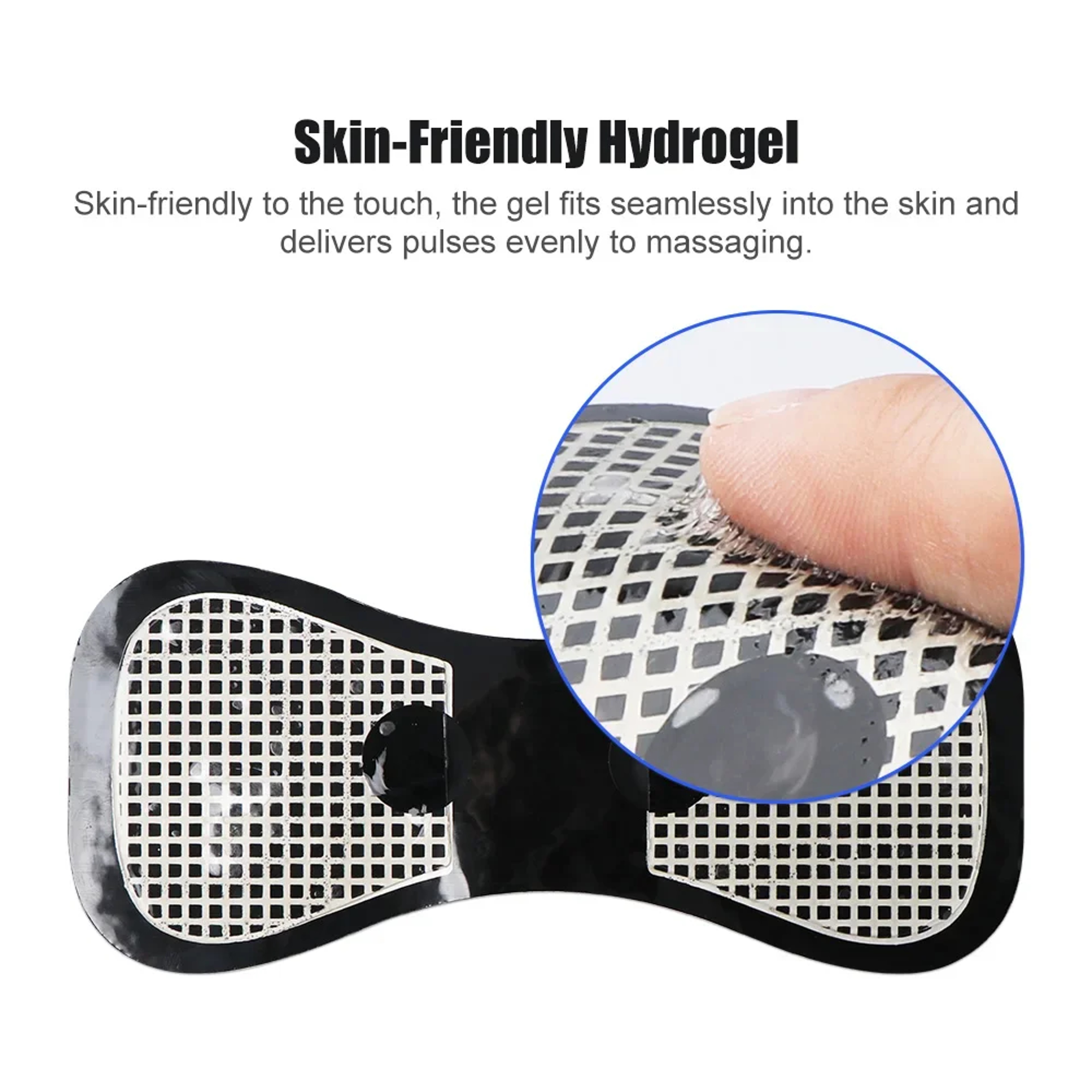 Mini Neck Stimulator Cervical Massage Pad, Self Adhesive Neck Massager Patch – view 4