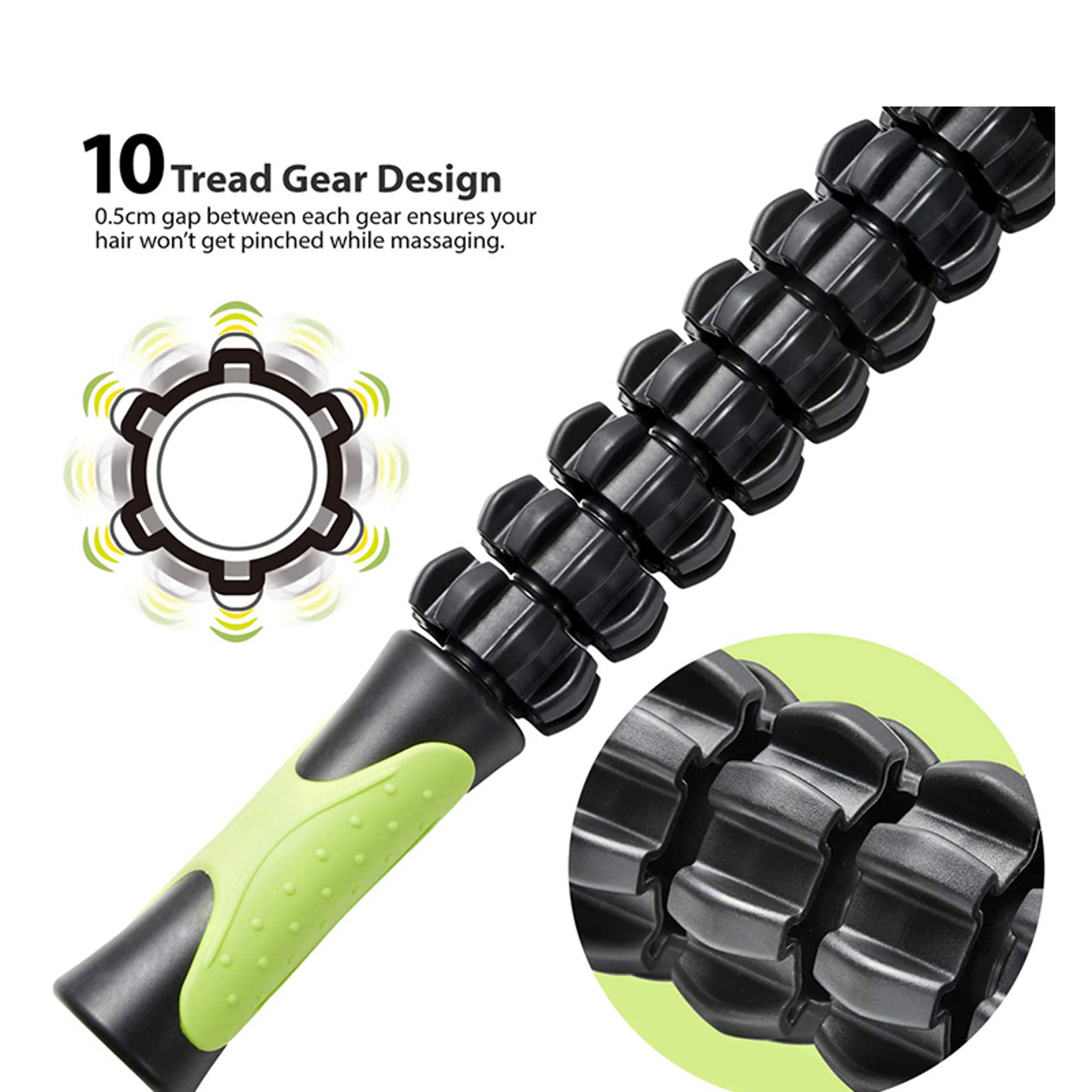 Body Massage Sticks Tool for Athletes, 1pcs Muscle Roller Stick for Relief Muscle Soreness and Cramping, Helps Legs Back – view 1