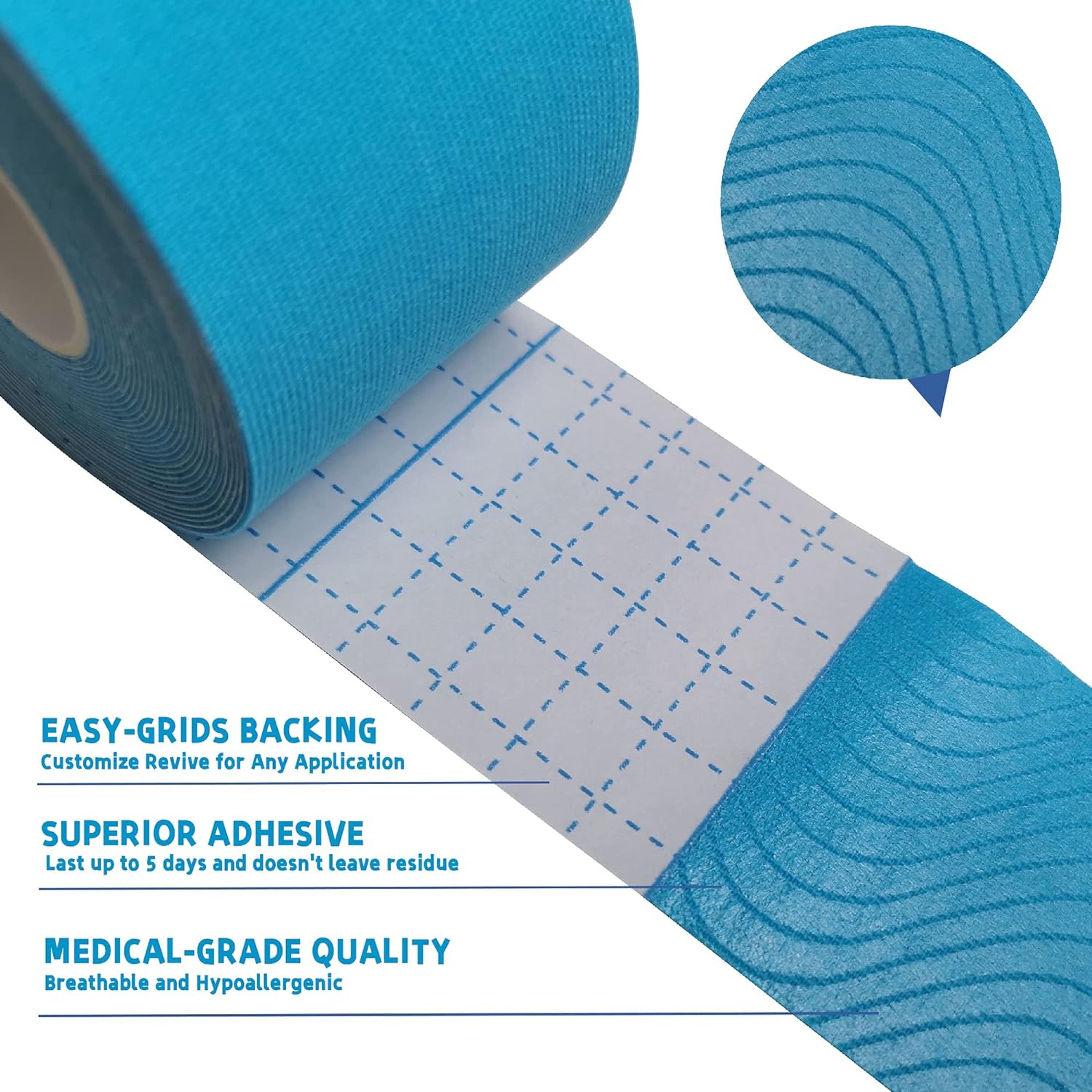 Athletic Bandage Waterproof Sports Tape Stickers, Protector Strapping Muscle Recovery Pain Relief – view 2