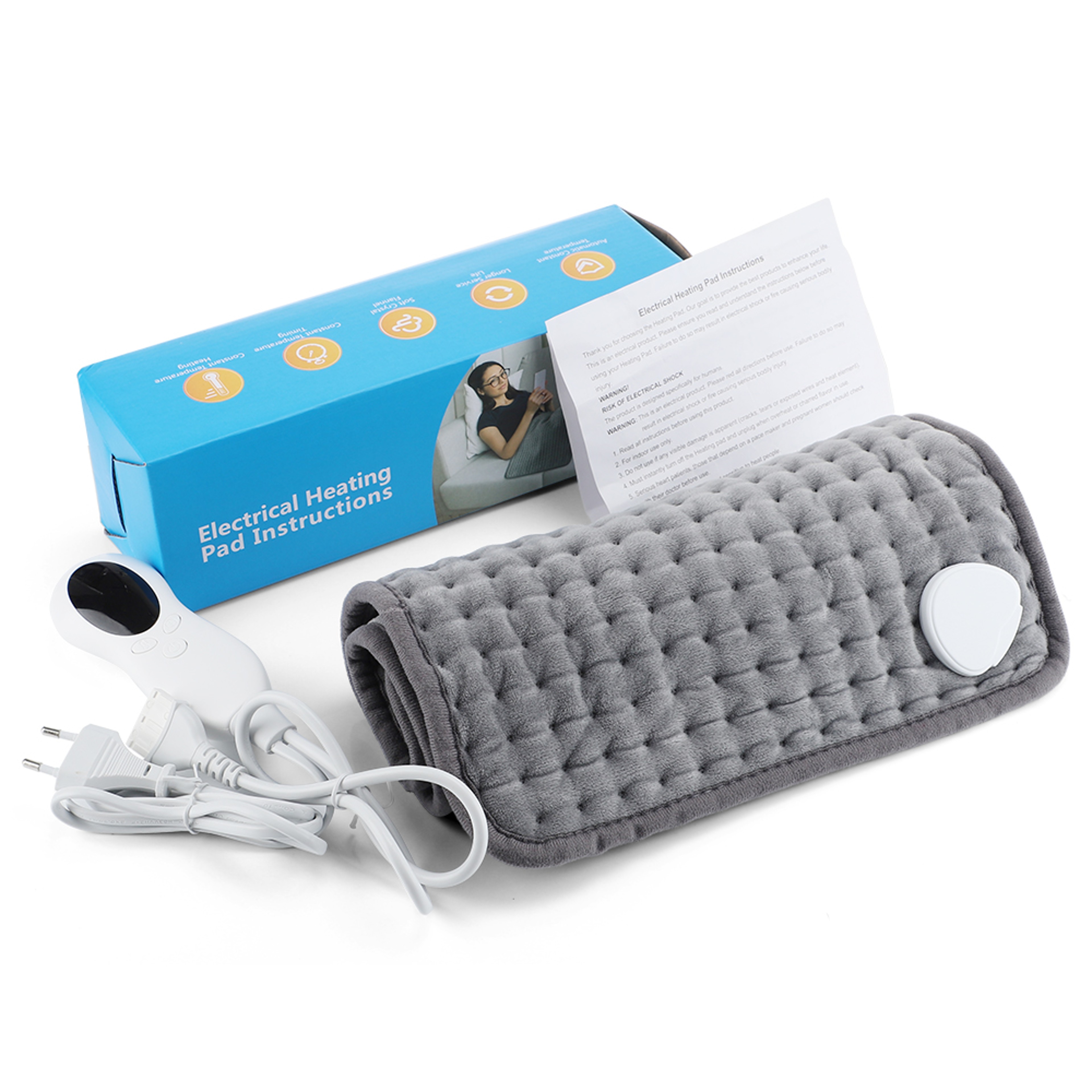 Back Thermal Blanket Waist Abdomen Electric Heating Pad, Pain Relief, Keep Warm Foot Hand Warmer Sheet – view 1