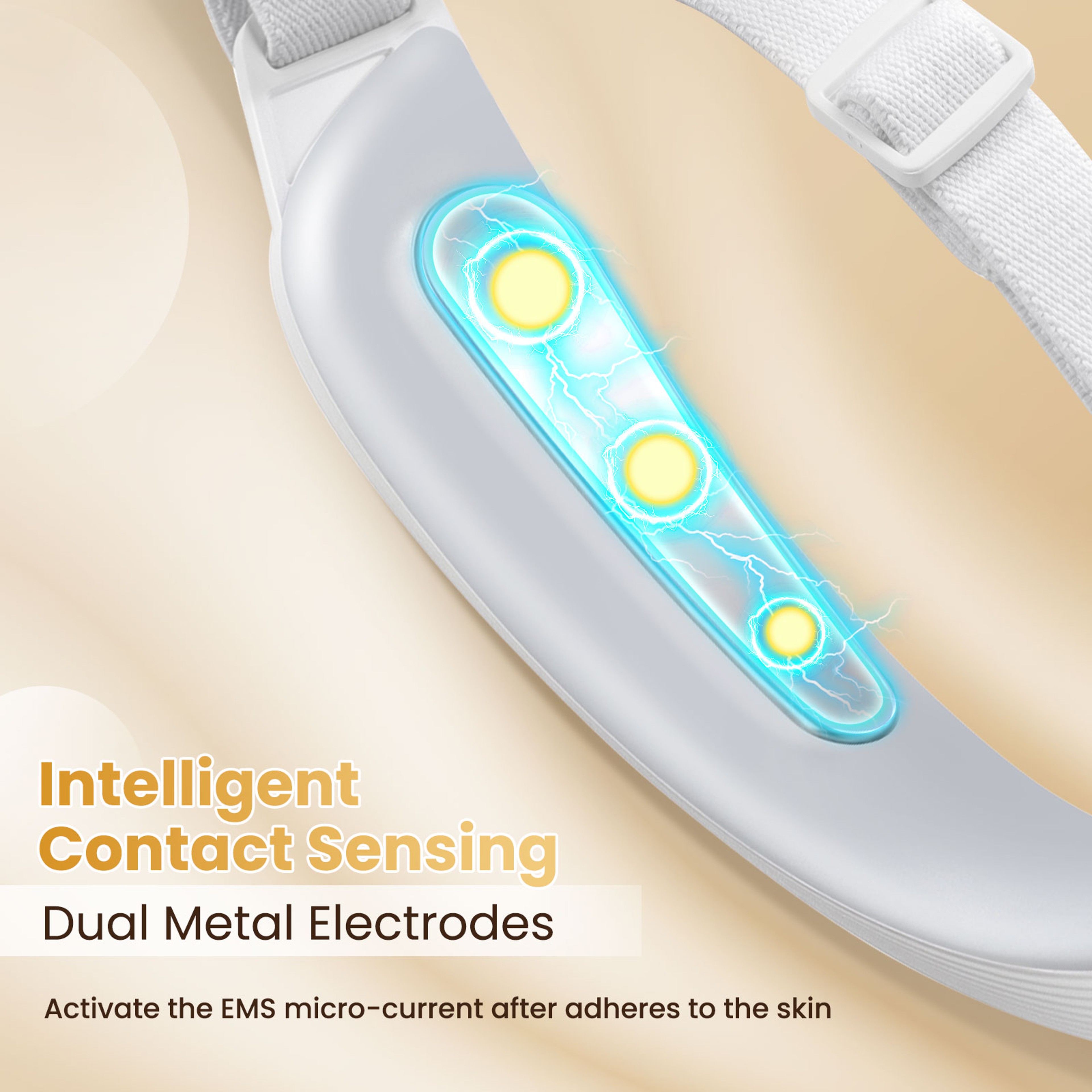 Facial Massager Double Chin Removal, Electric V Face Lifting Device with 6 Modes 8 Levels EMS Micro-current Skin Care – view 4