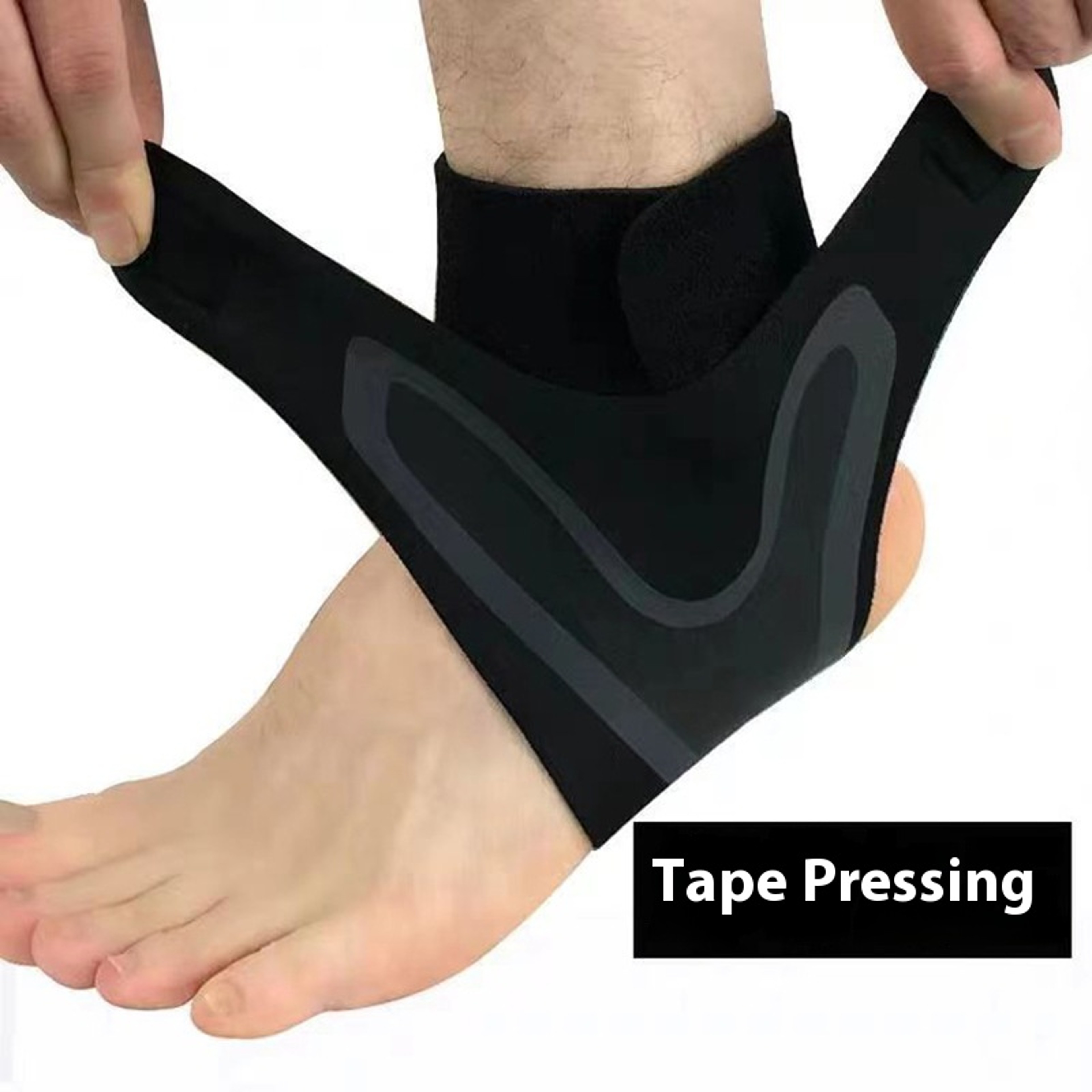 Protective sleeve, ankle protection, ankle sprain recovery, wrist joint sprain recovery, fixation exercise – view 2