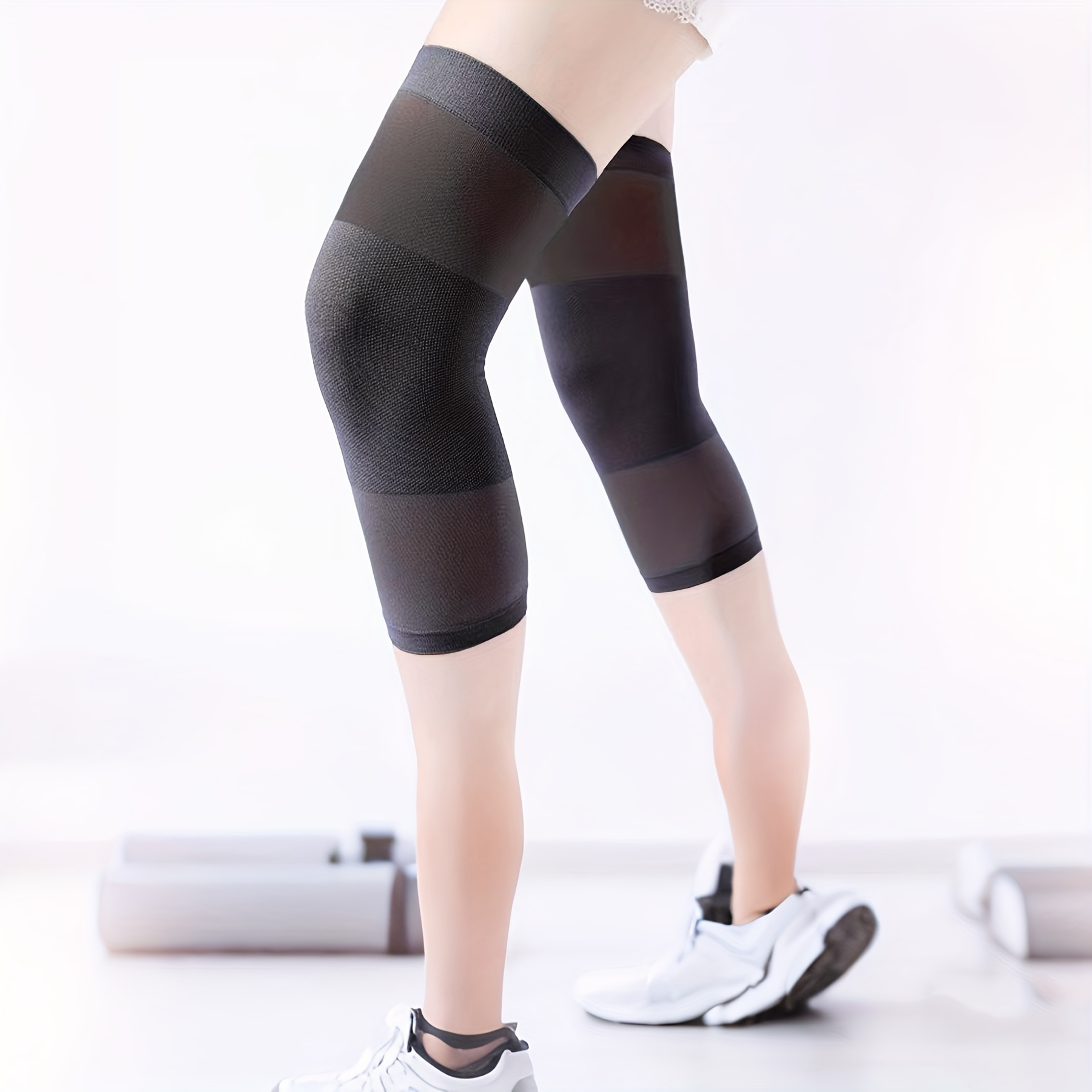 Leg Compression Sleeves, 1 Pair Knee Brace for Men and Women, Knee Support Pads for Working Out, Running, Joint Pain – view 7