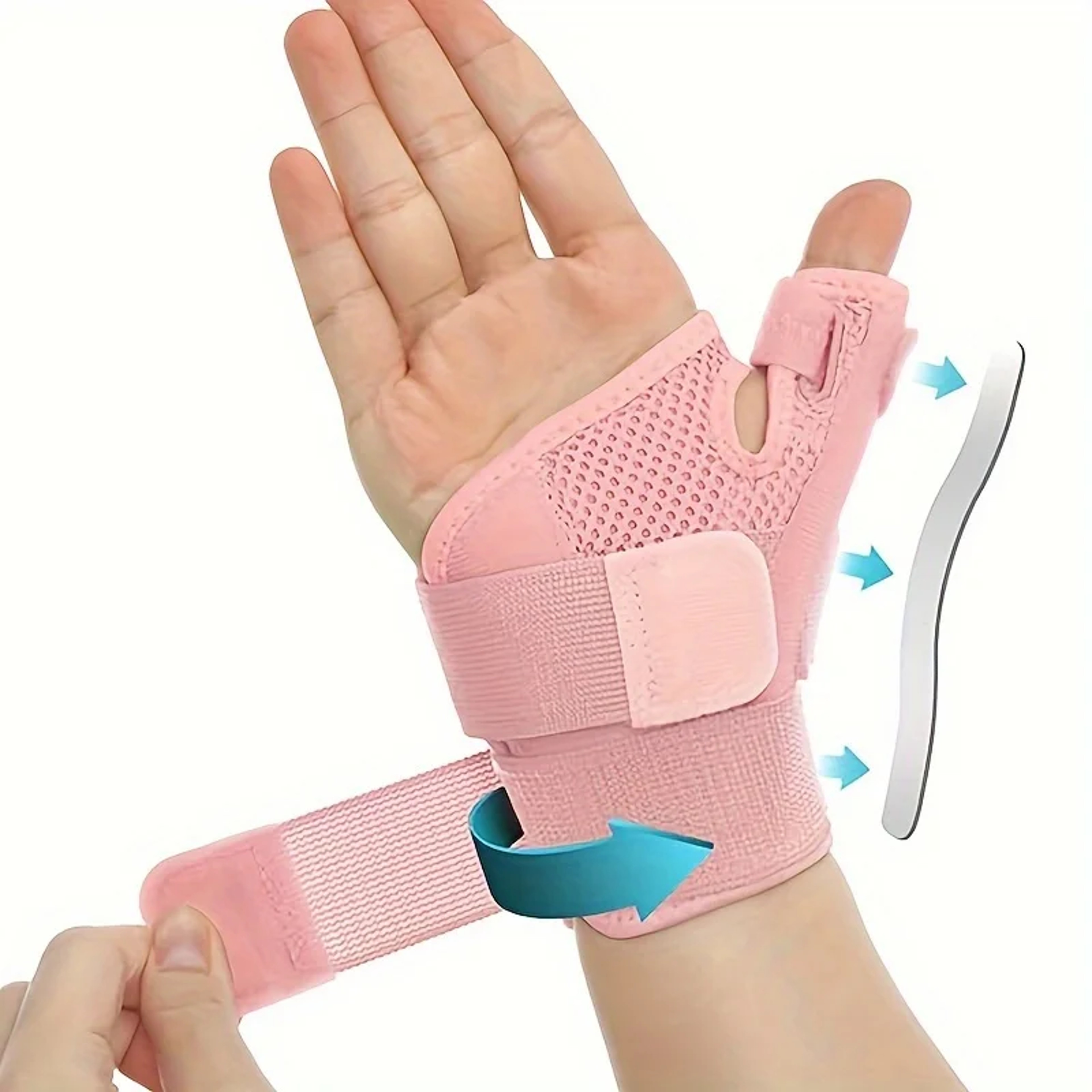 Thumb Support Wrist Brace Stabilizing Thumb Splint For Men And Women Hand  Wrist Brace Fits Either  9