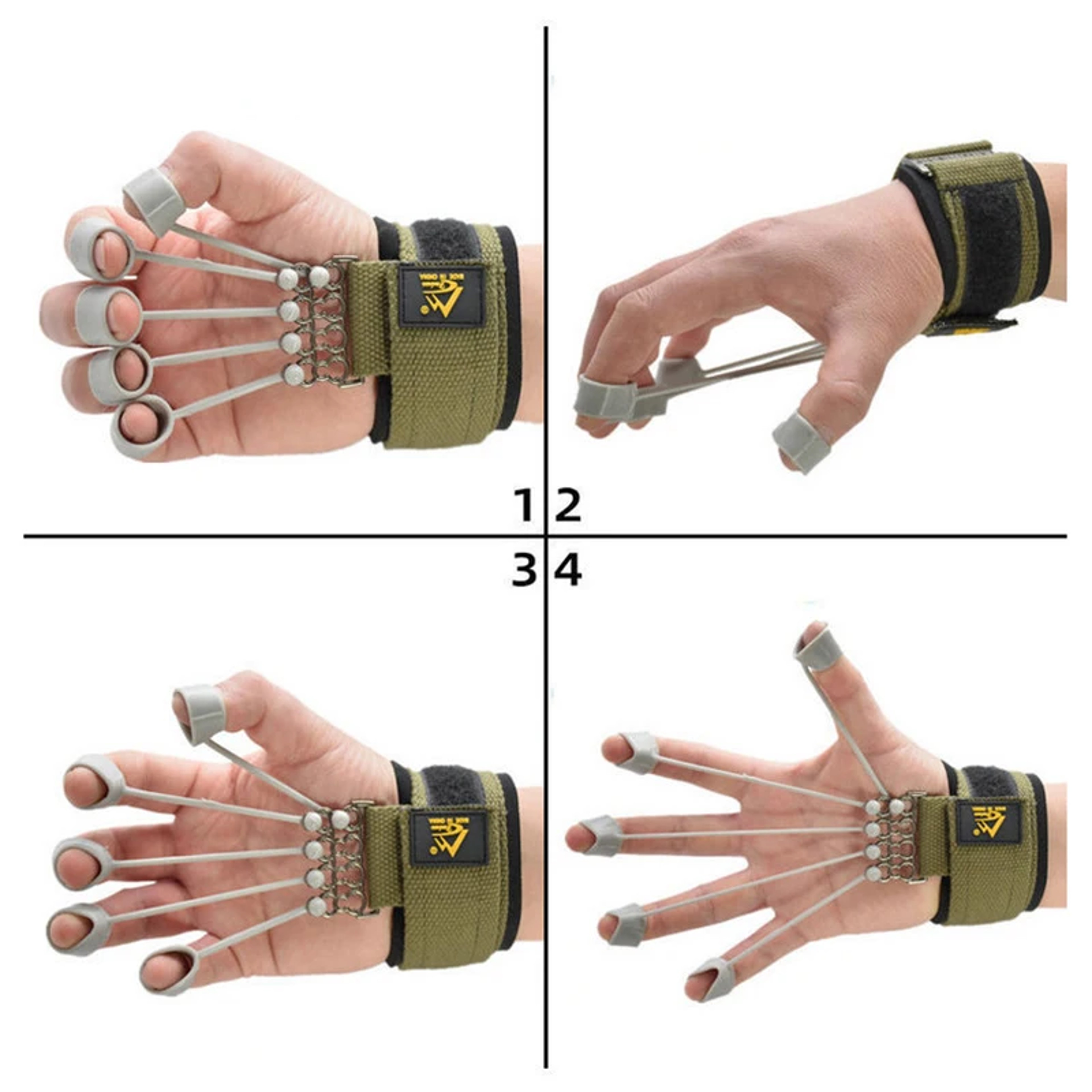 Fitness Sports Finger Strength Exerciser, Finger Flexion Extension Trainer, Hand Rehabilitation Training Equipment – view 2