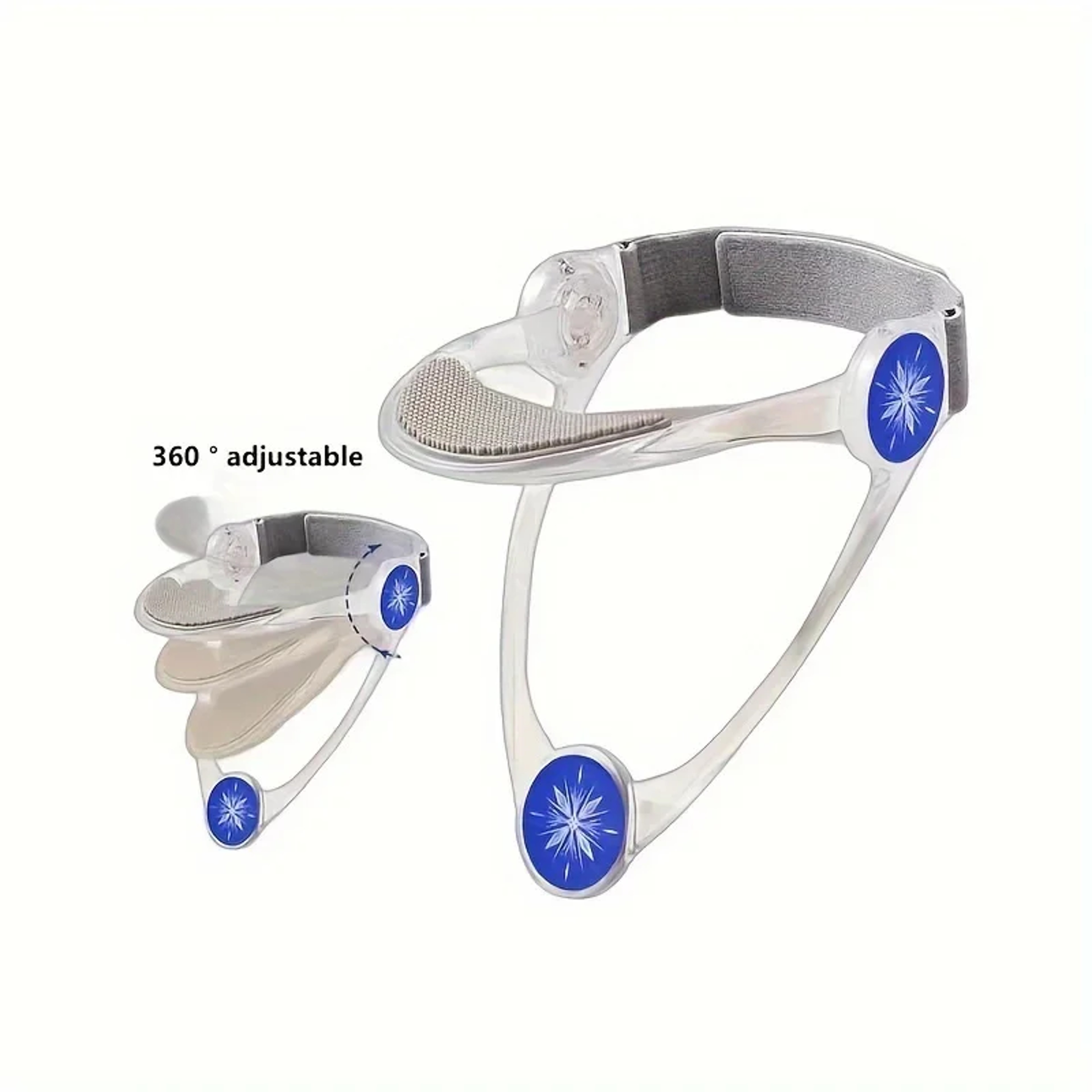 Cervical Support Neck Brace PP Material Adjustable With Elastic Pads Antisagging Straps Improve Pos 1