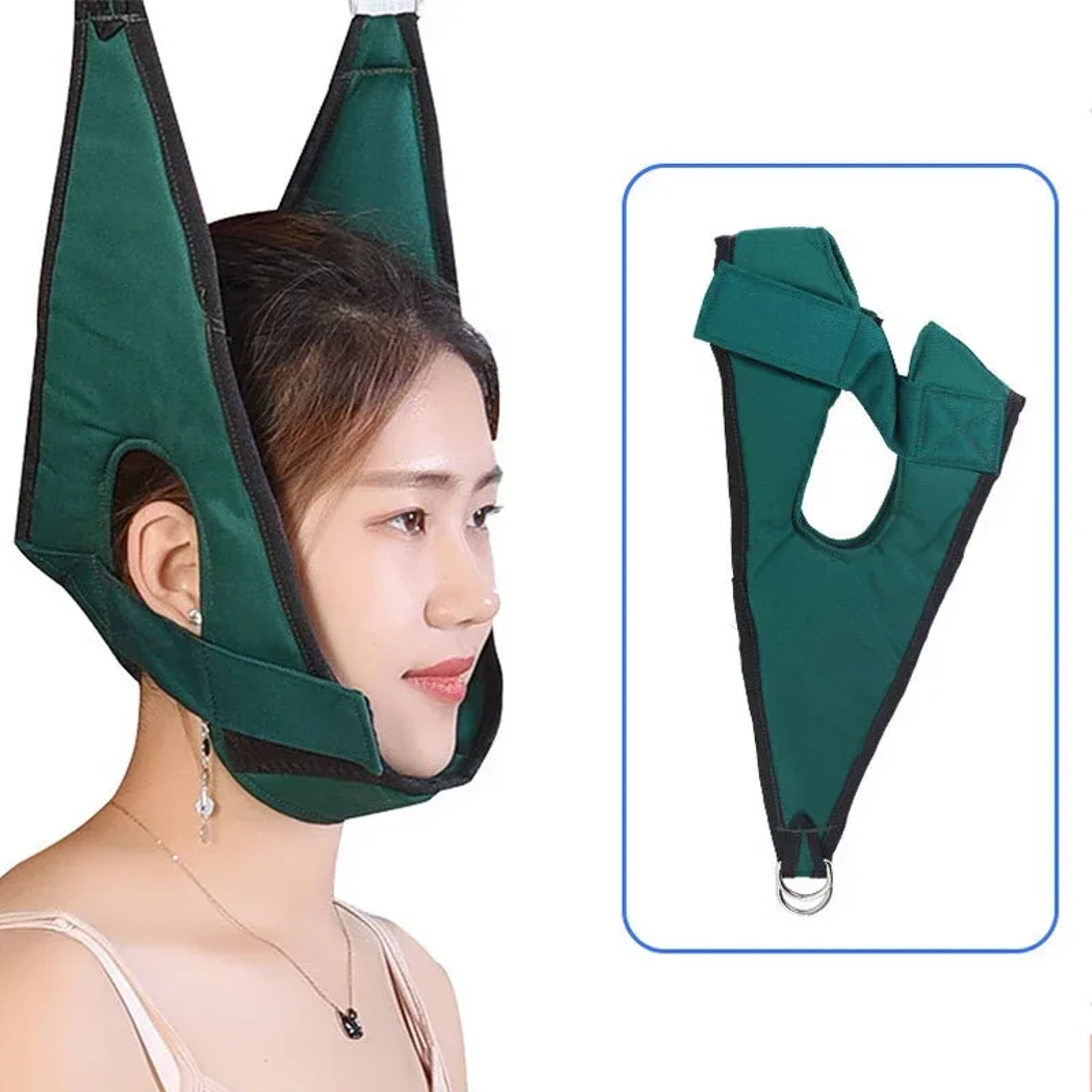 Neck Stretcher Hanging Cervical Traction Device Chiropractic Tools Neck Harness Neck Stretching Bel 6
