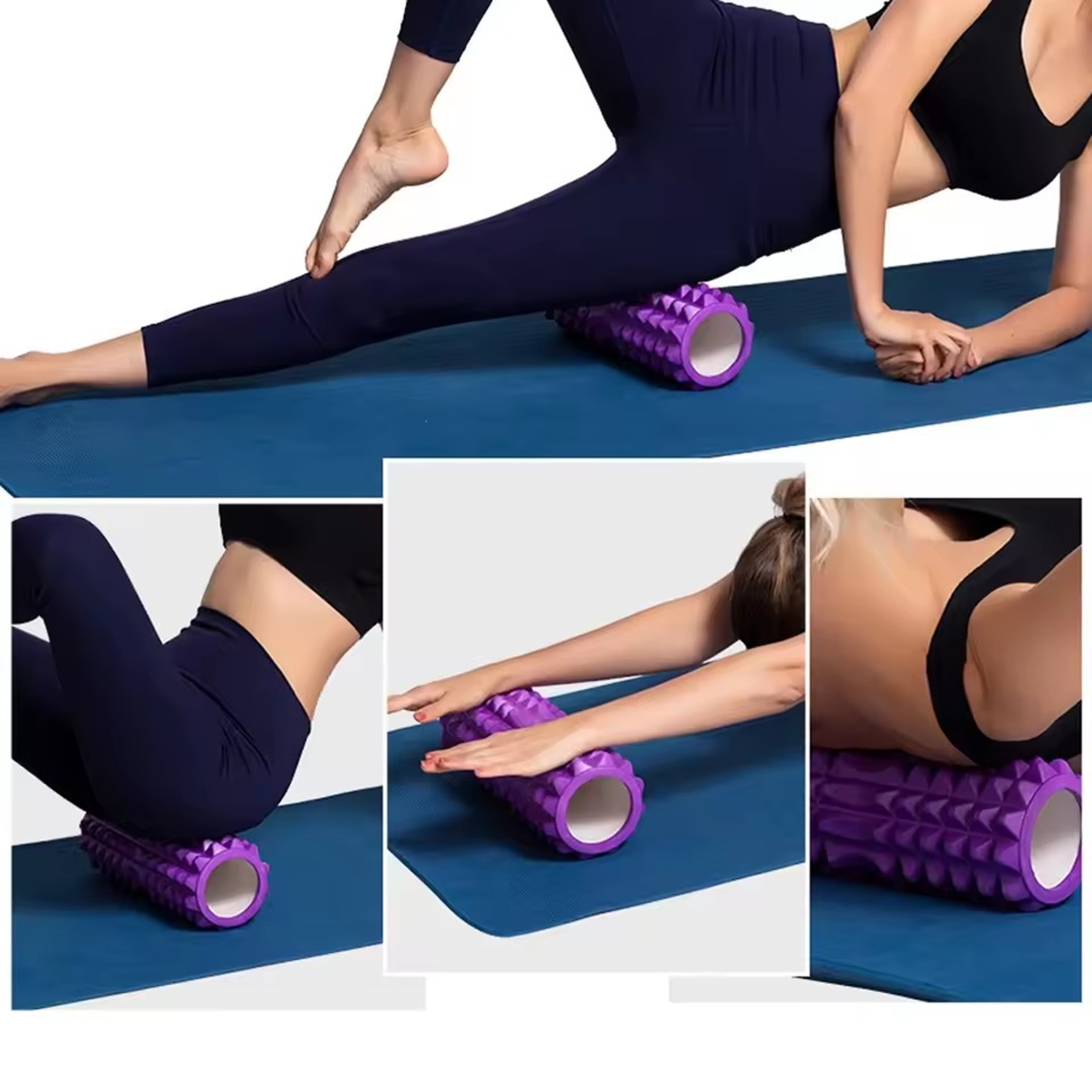 Foam Rollers For Muscle Massage HighDensity Back Foam Roller For Back Pain Relief  Muscle Recovery  5