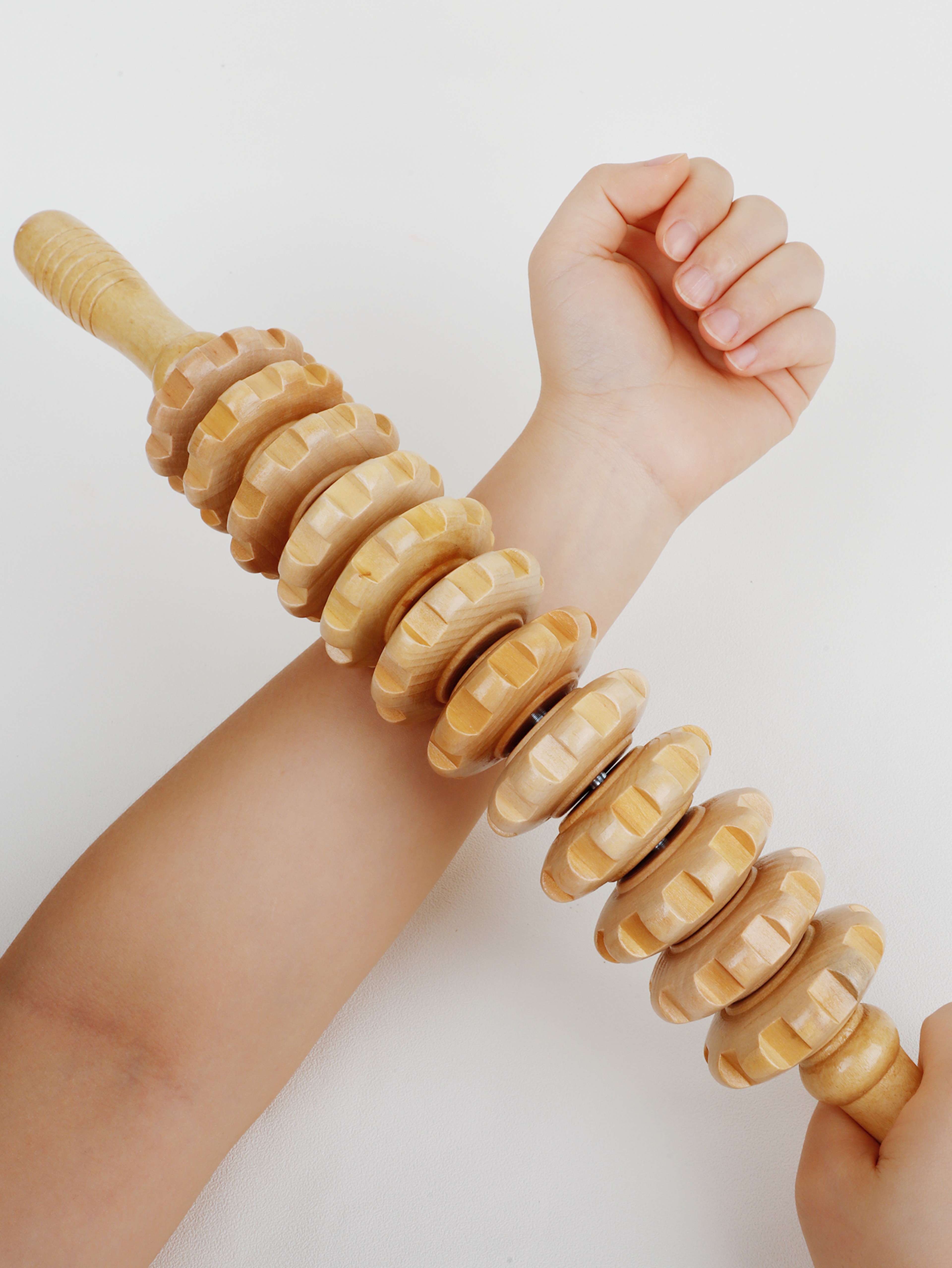 Wood Therapy Roller Massager For Cellulite Slimming And Body Contouring 0