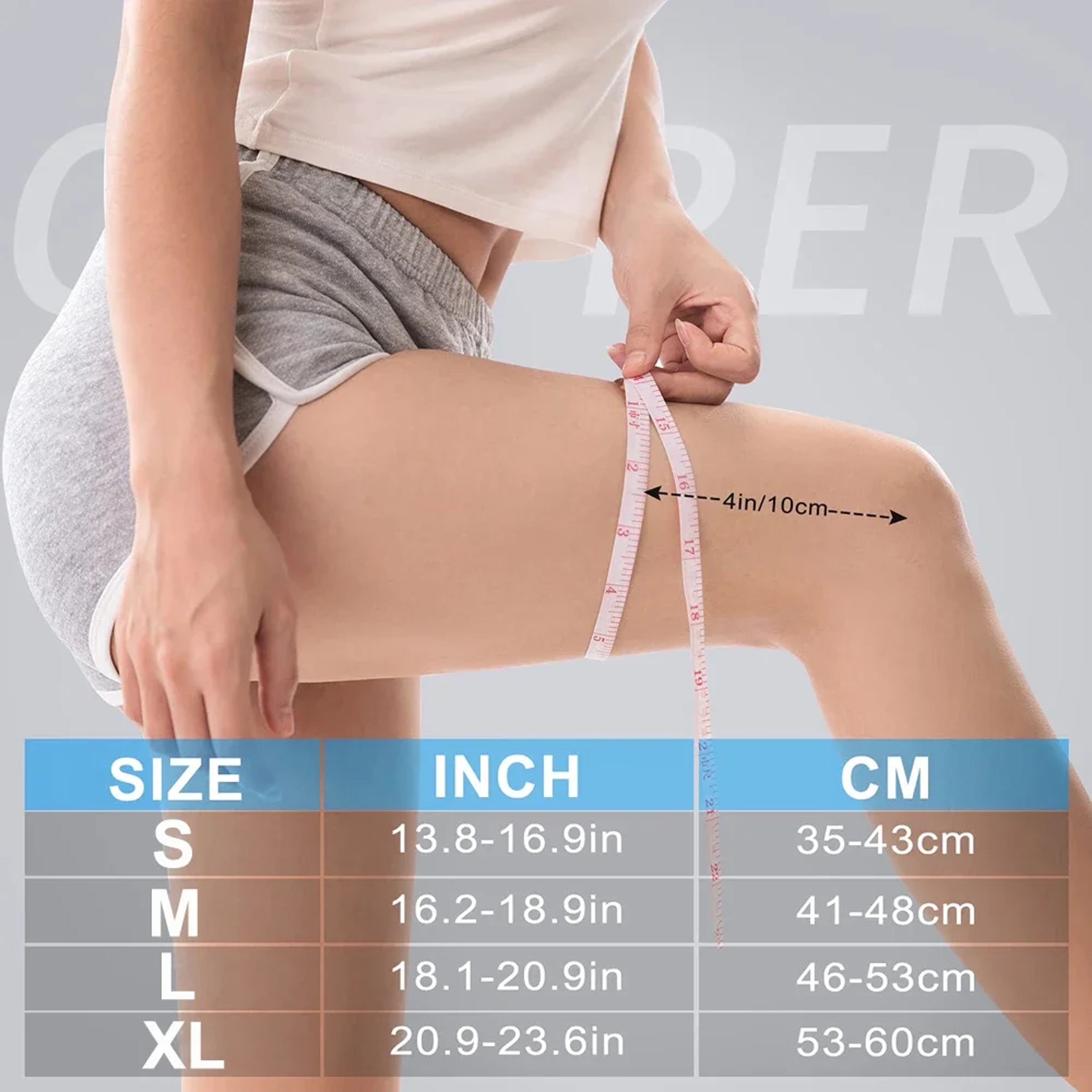 Compression Sleeve for Sports, Knee Pain Relief, Copper Knee Brace for Arthritis Pain, Copper Knee Sleeve for Knee Pain – view 6