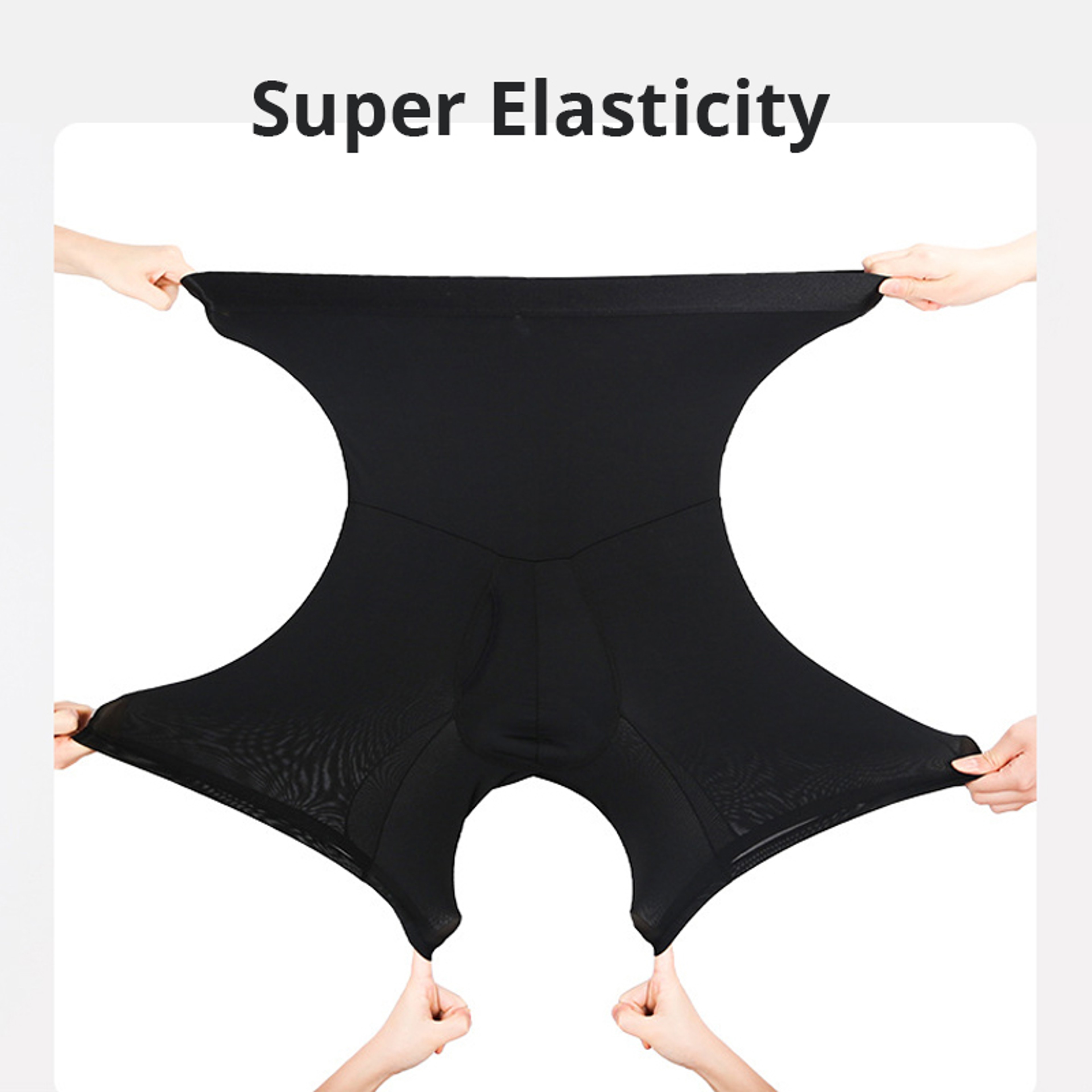 Compression High Waist Trainer Men Tummy Control Shorts Slimming Shapewear Boxer Underwear Belly Tu 3