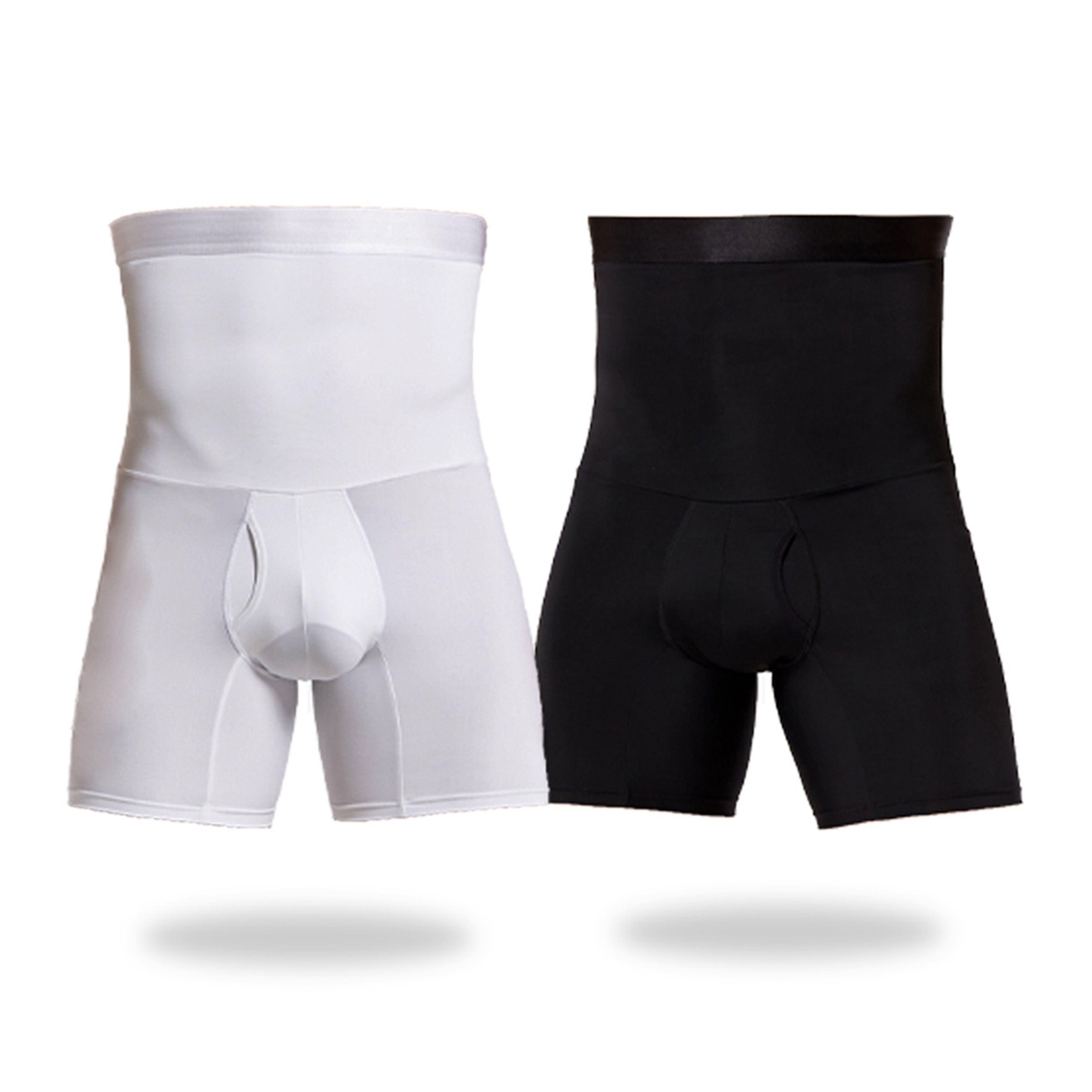 Compression High Waist Trainer Men Tummy Control Shorts Slimming Shapewear Boxer Underwear Belly Tu 4