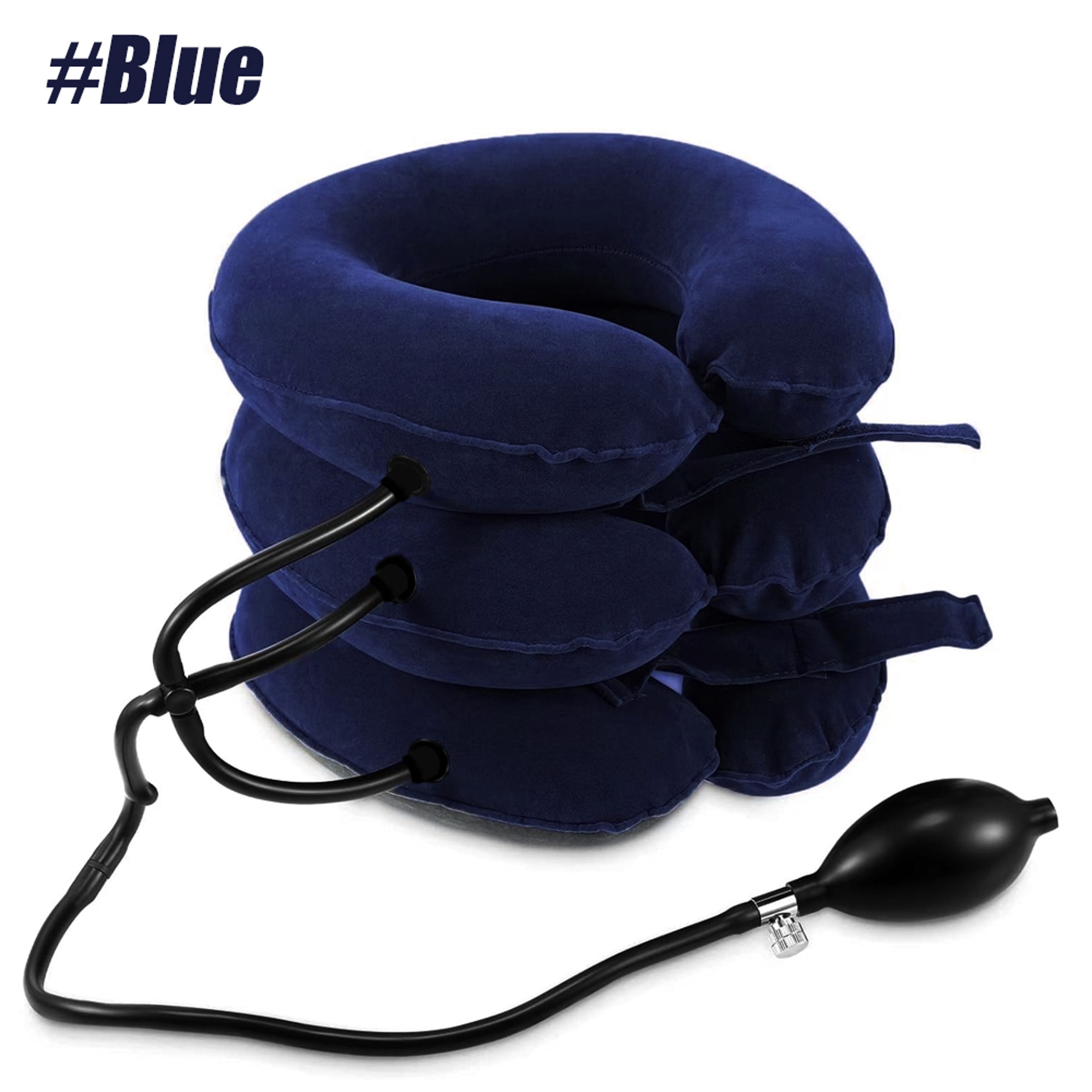 Inflatable Neck Stretcher Collar, Cervical Neck Traction Device, Relief for Chronic Shoulder & Neck Alignment – view 10