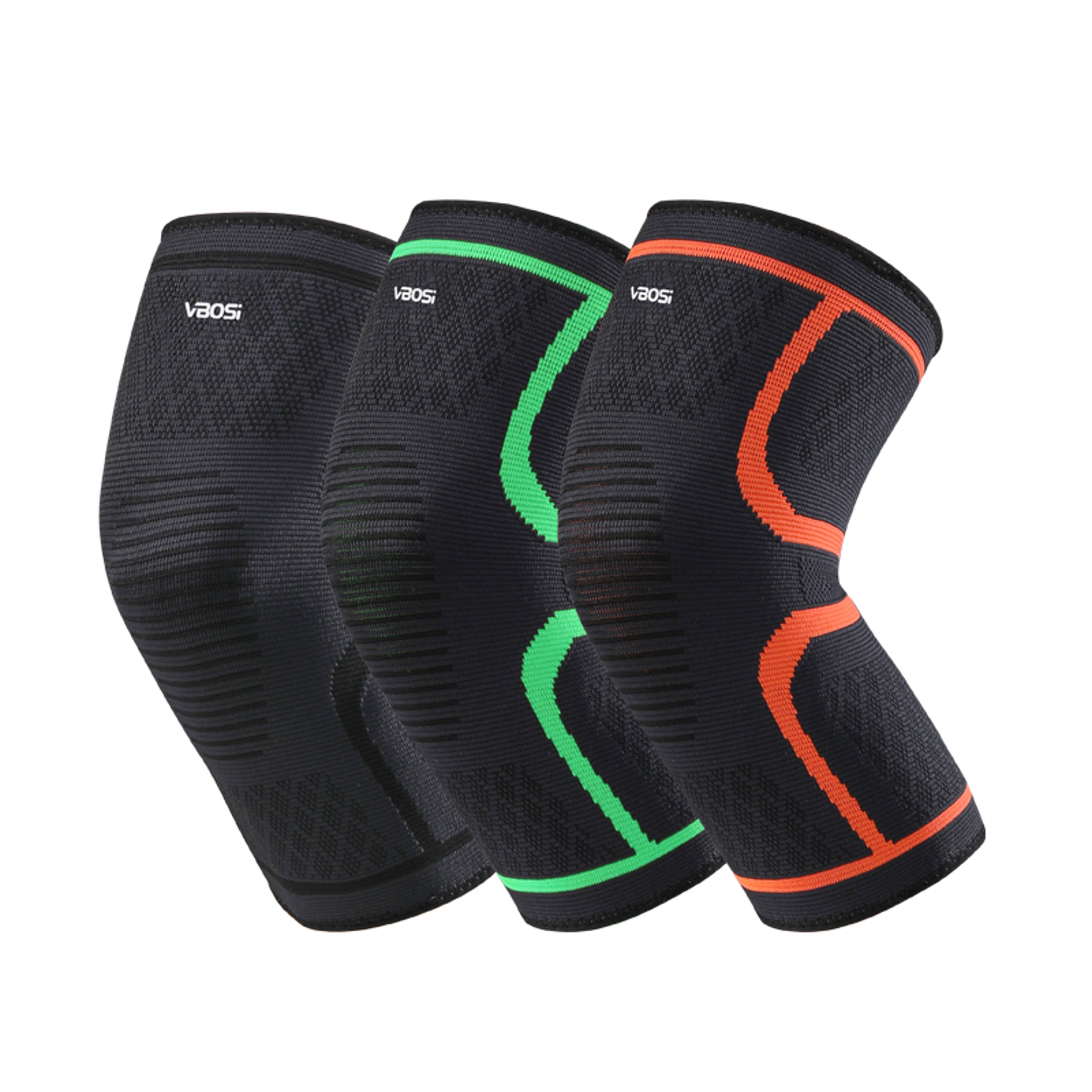 1 Pc Compression Breathable Knee Support Sleeve, Elastic for Cycling Running Basketball – view 3