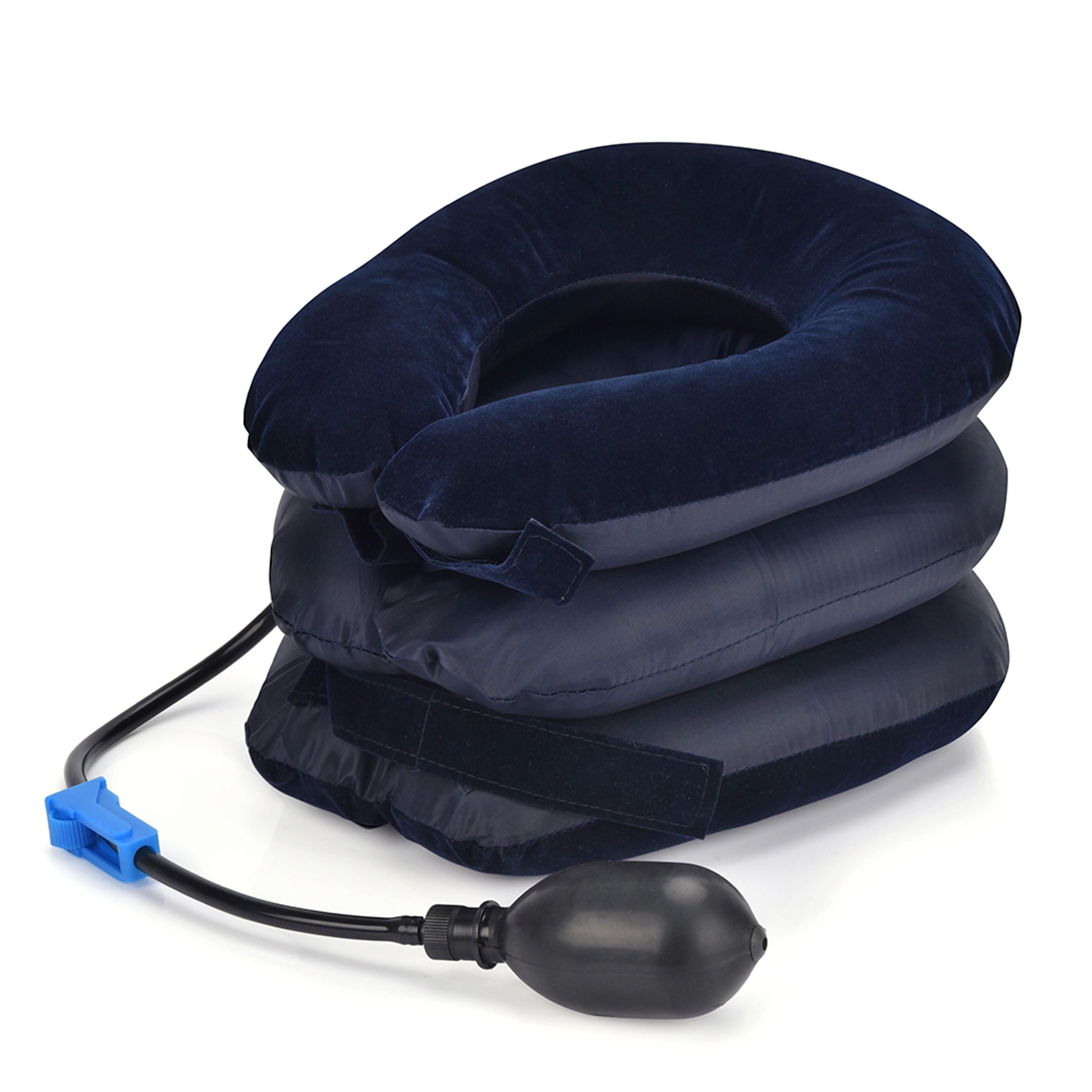 Orthopedic Inflatable Neck Collar, Posture Correct Cervical Vertebra Ontlaster, Shoulder Headache Pain Relief Pillow – view 8
