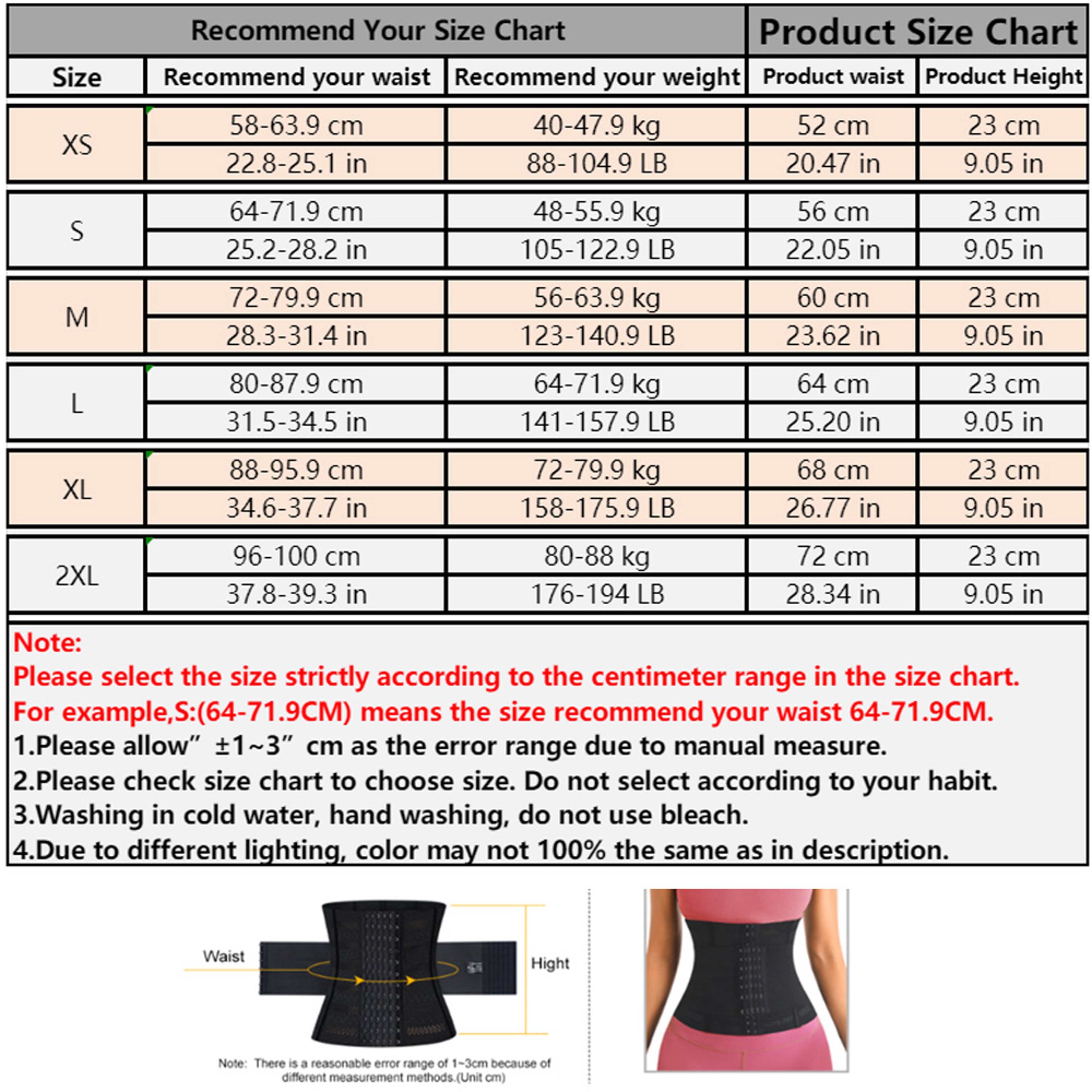 Tummy Control Waist Trainer, Body Shaper Corset Belts, Slimming Sheath for Flat Belly Reductive Shapewear Women – view 2