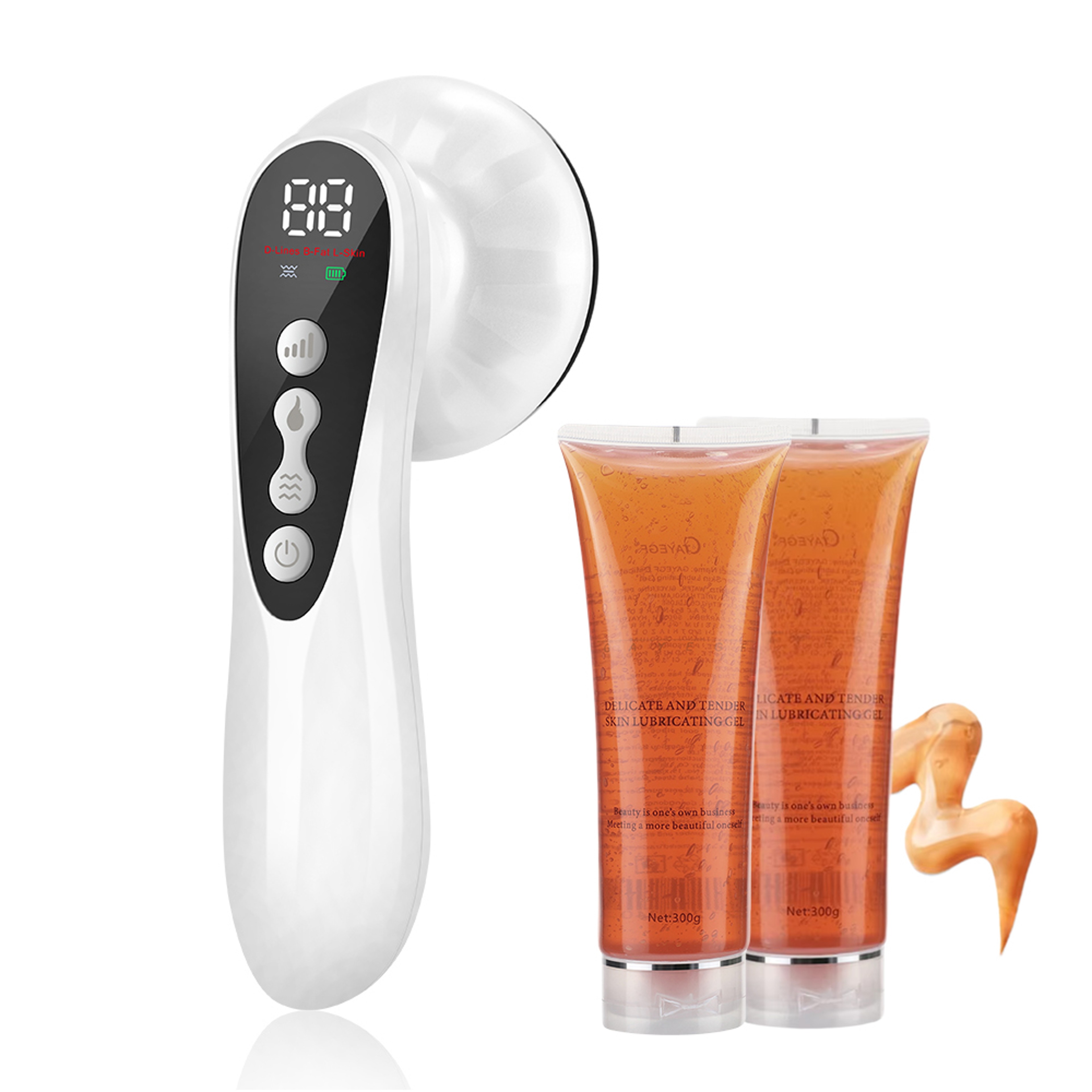Body Sculpting Machine Electric Abdomen Massage Device With Conductive Gel For Belly Arms Legs Weig 7