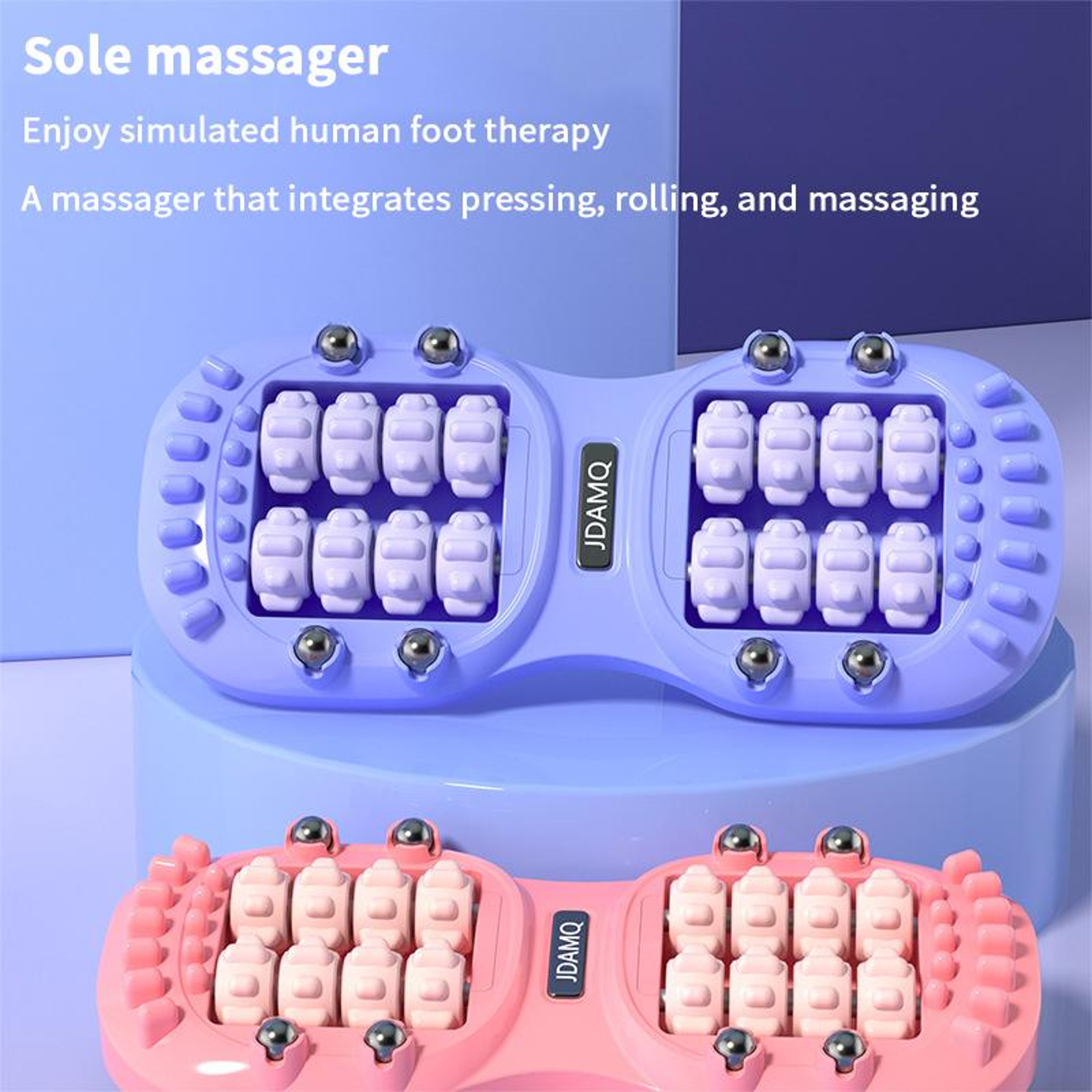 Deep Tissue Foot Massage Roller, Acupressure Reflexology for Muscle Recovery – view 1