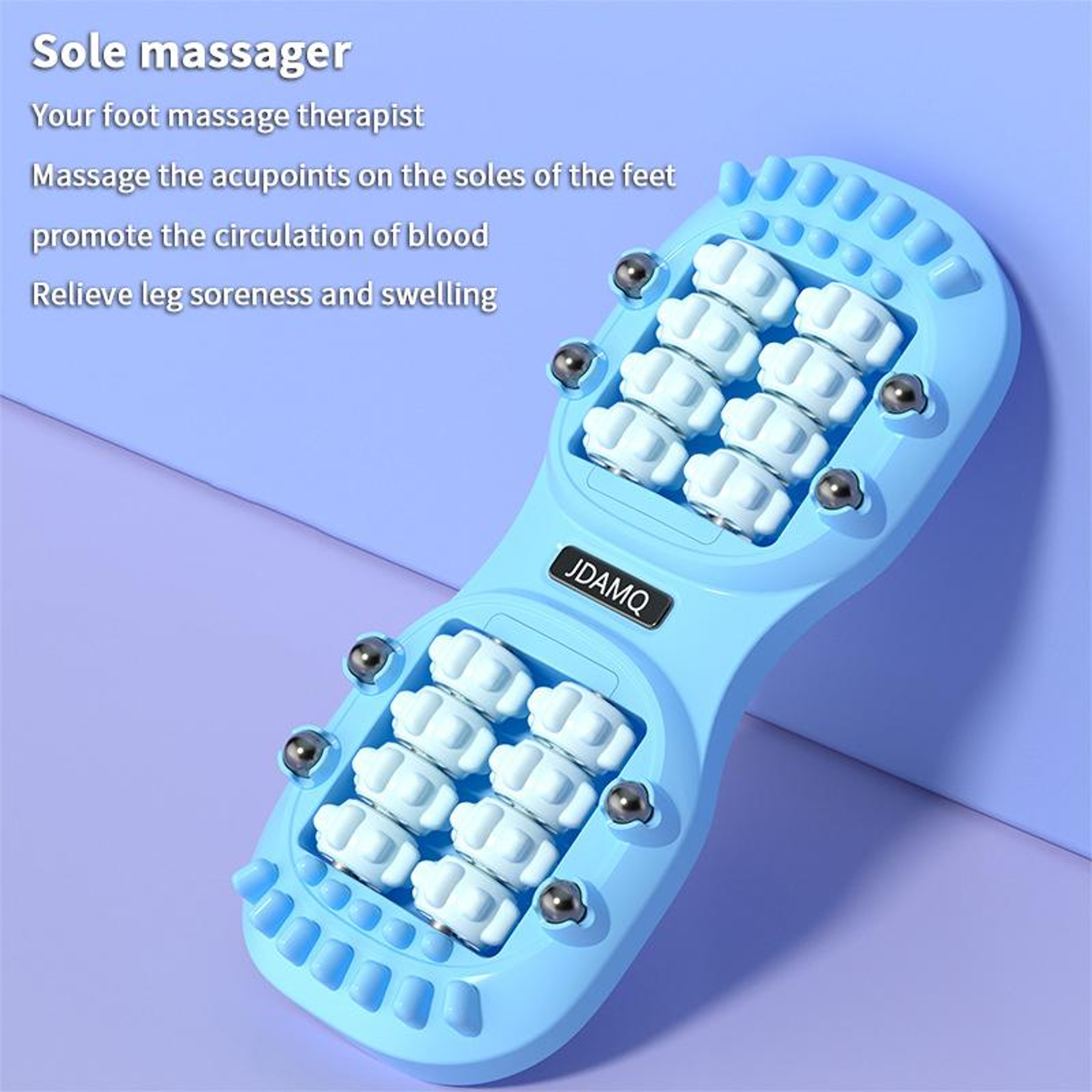 Deep Tissue Foot Massage Roller, Acupressure Reflexology for Muscle Recovery – view 3