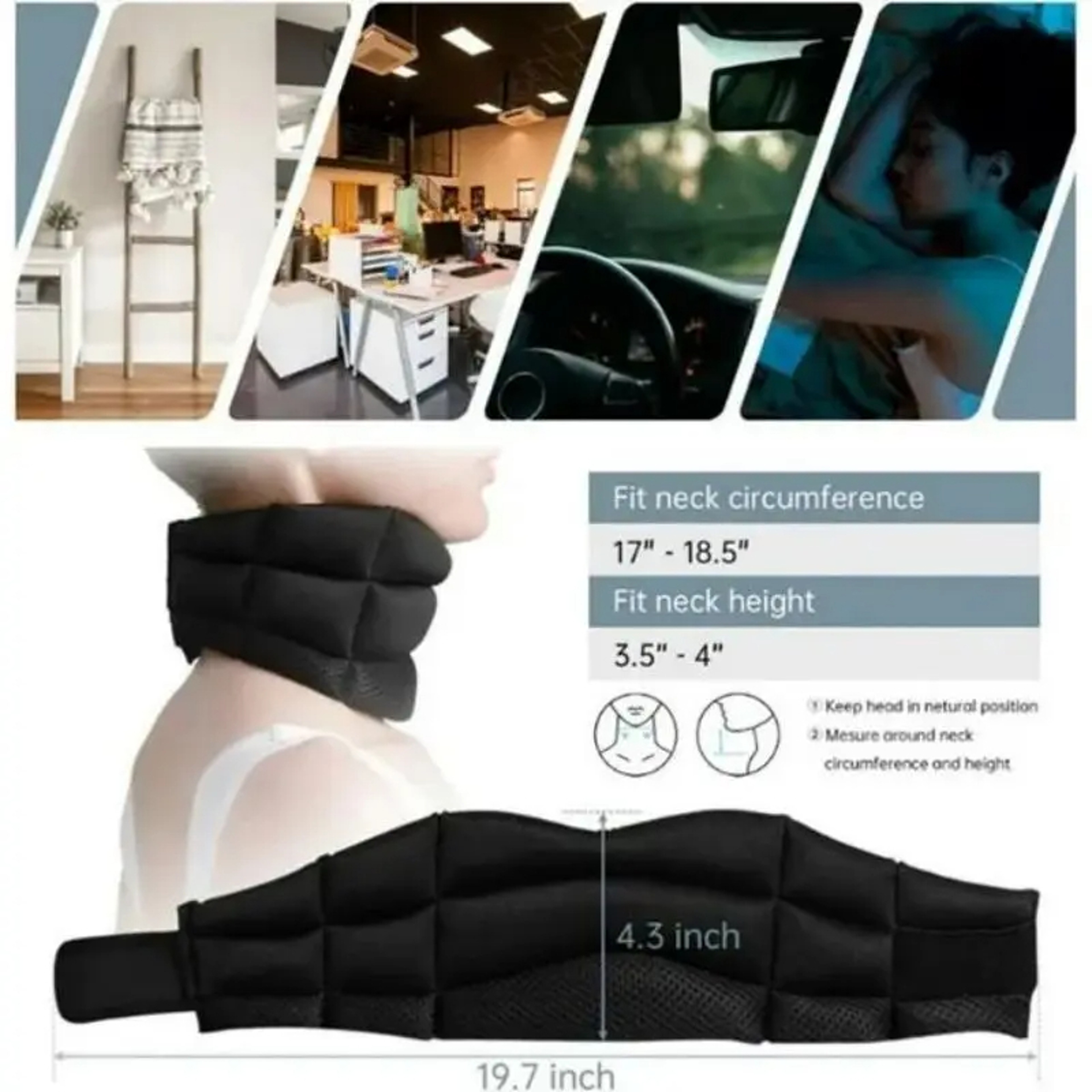 Soft Foam Cervical Protection Bracket Adjustable Cervicorrect Neck Brace Comfortable Neck Support P 5