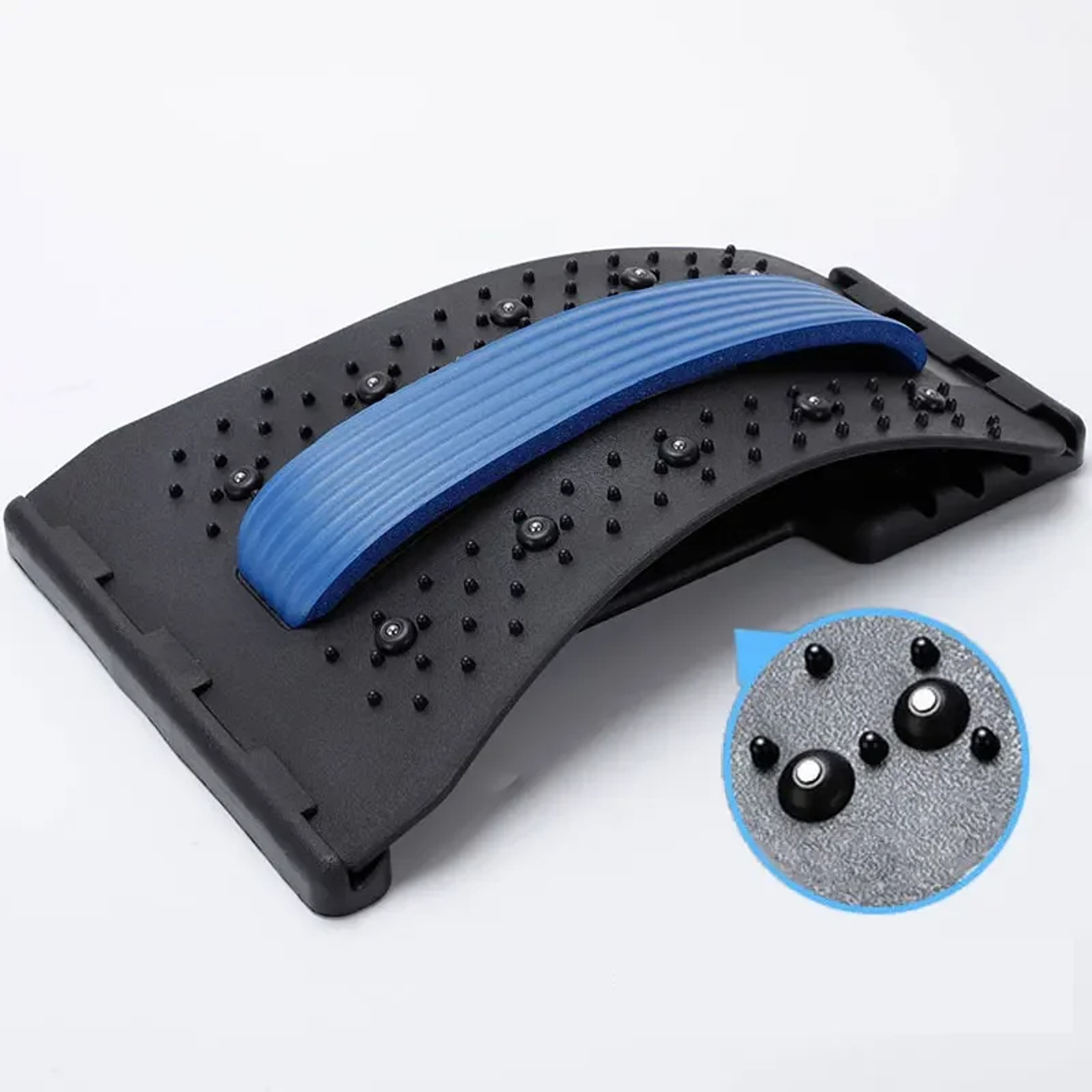 Adjustable Lumbar Support, Multi-Level Back & Neck Stretcher, Deep Stretch, Yoga-like Flexibility – view 5