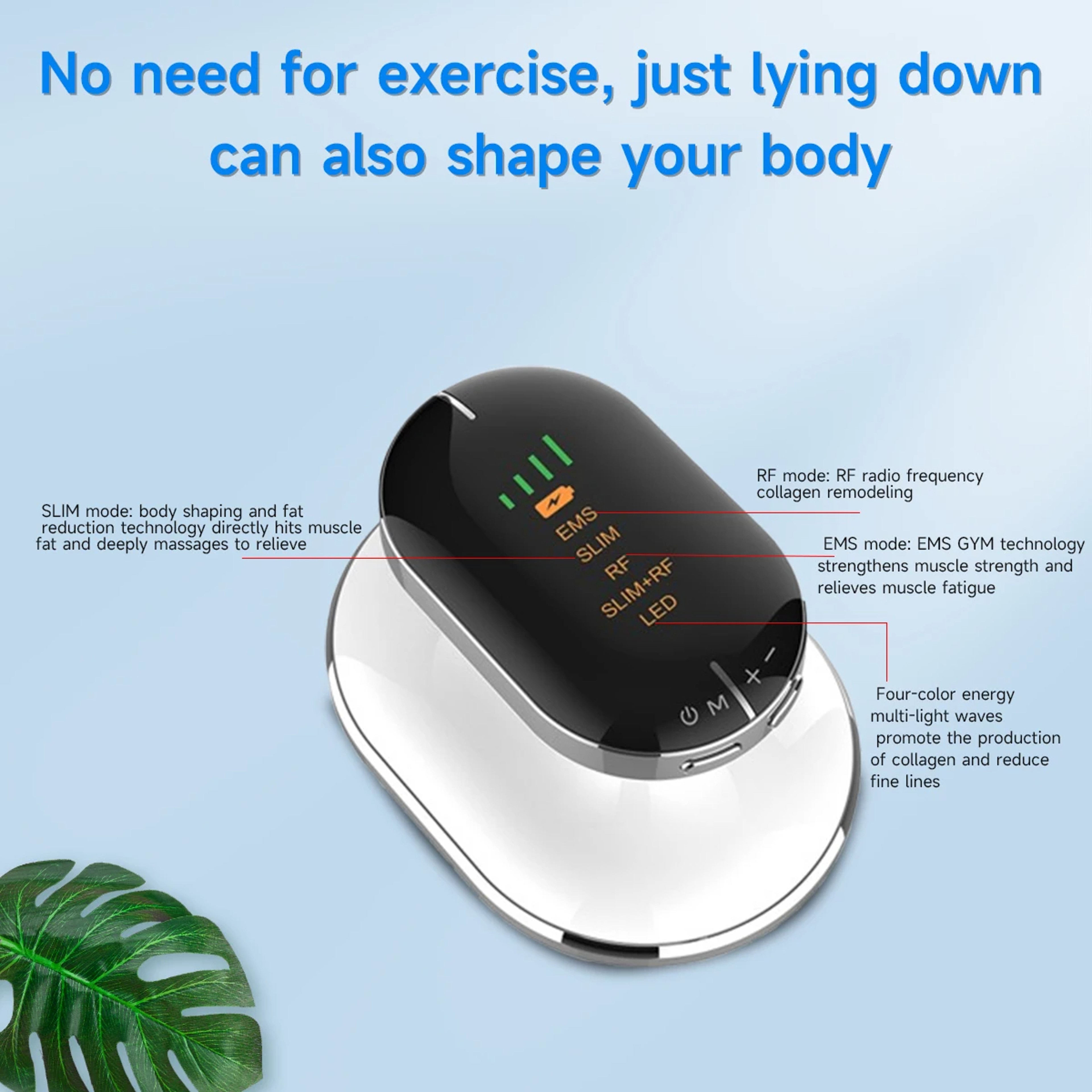 Electric Body Slimming Massager Cellulite Remover Machine Cordless Body Sculpting Massage For Arm L 3