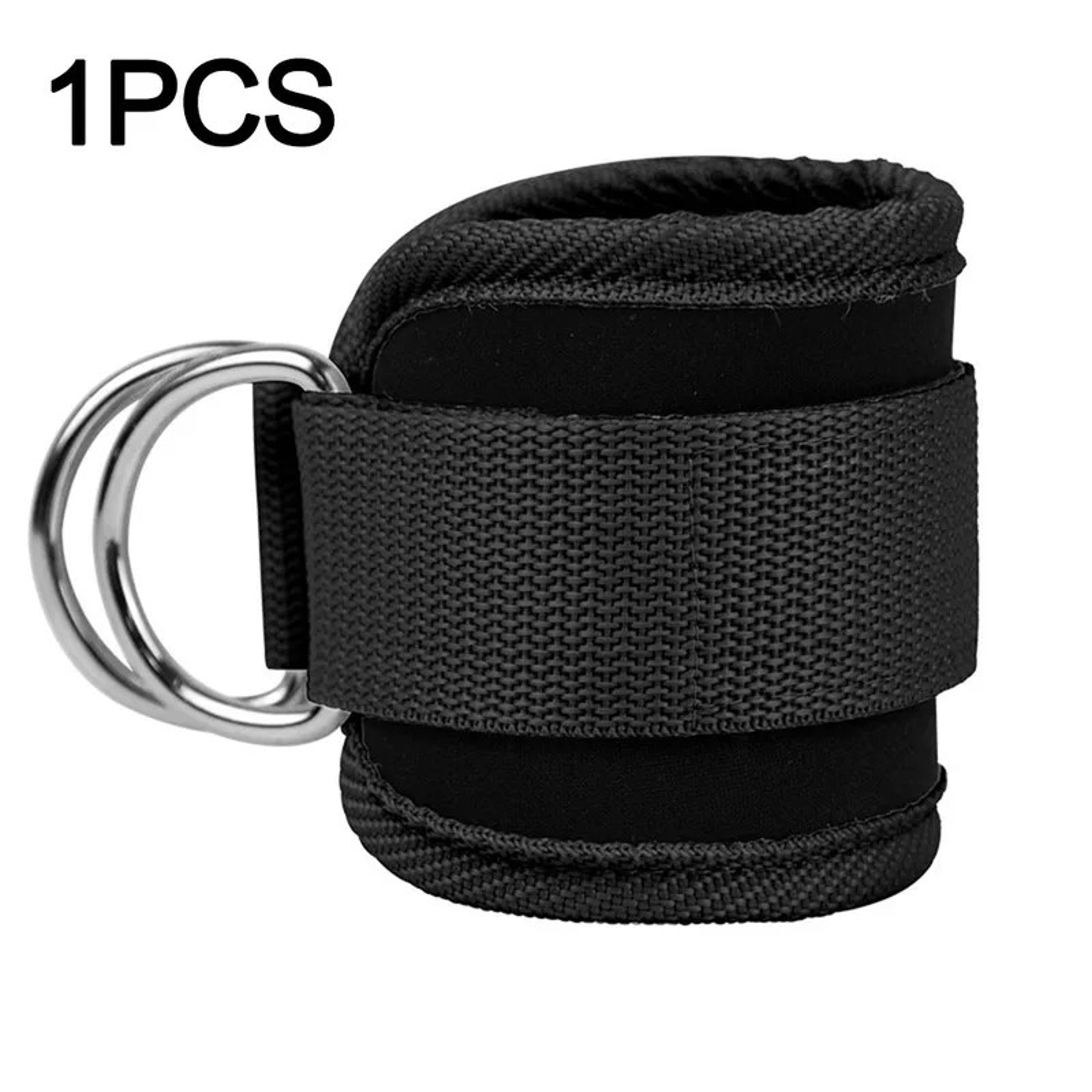 Ankle Cuffs For Cable Machines Padded Ankle Strap Double D Ring Fitness Strap Gym Workout Accessory 10