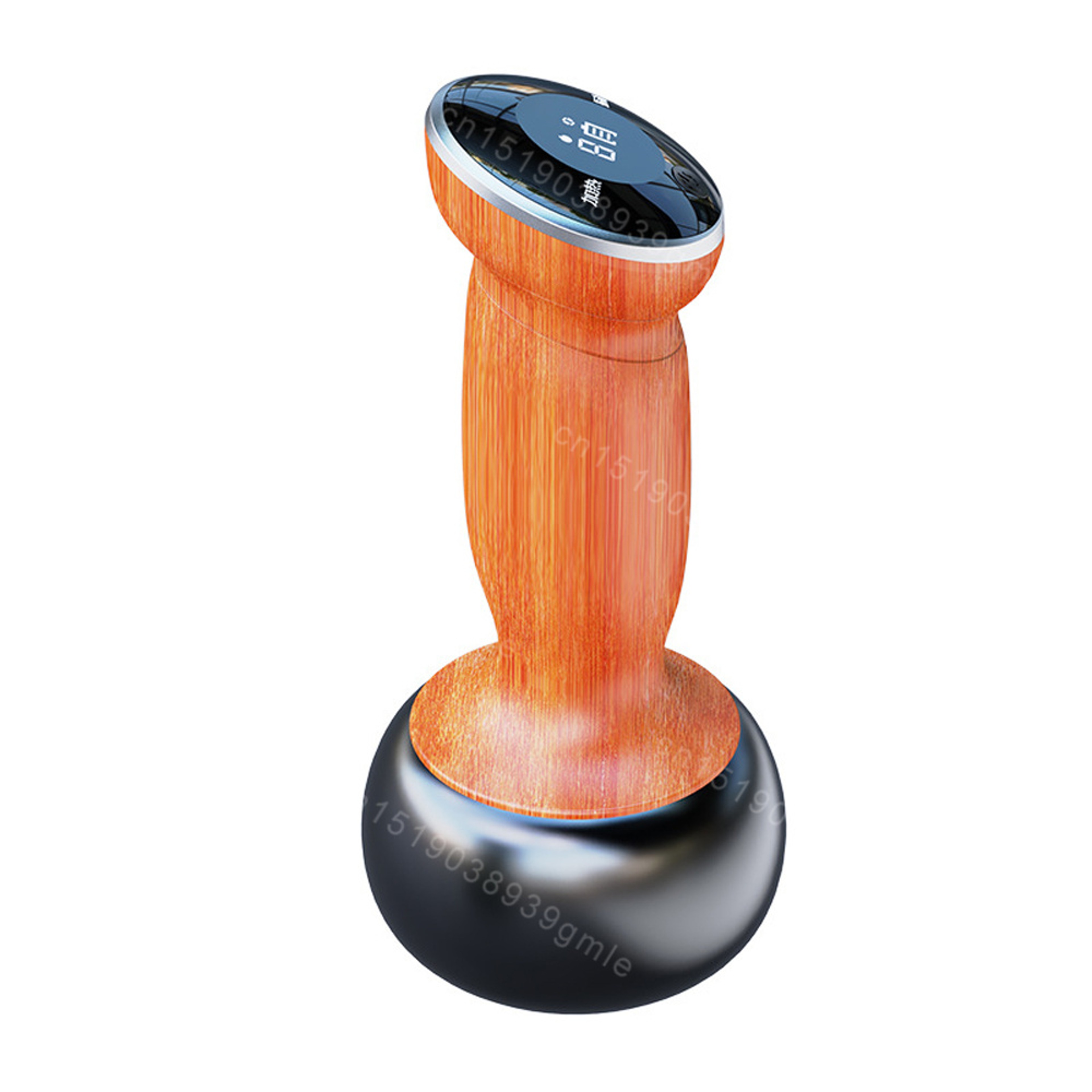 Warm Moxibustion Guasha Tool Electric Heating Bian Stone Massager Wireless Hot Compress Body Scrapi 5