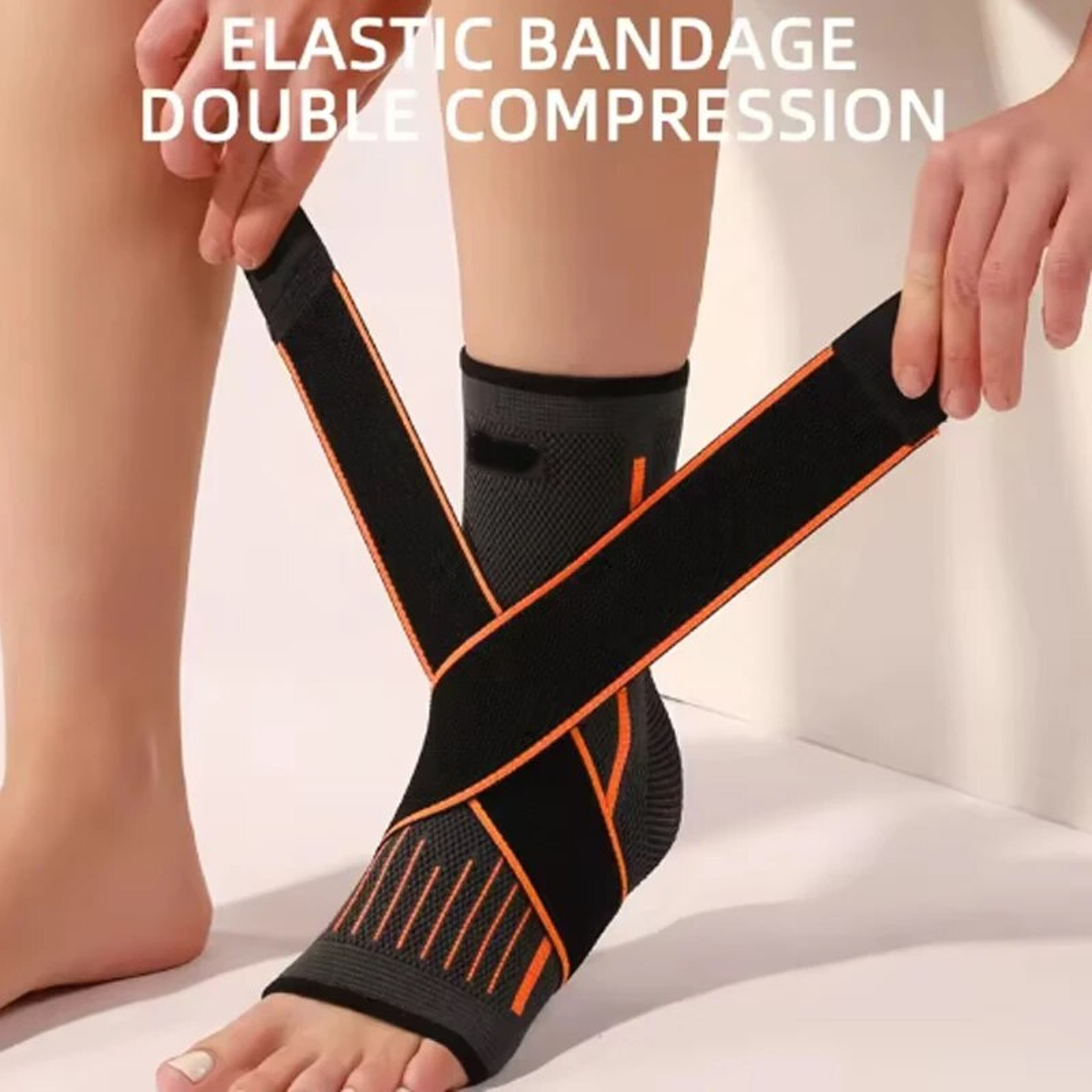 Basketball Ankle Brace, Adjustable Compression Ankle Support, Sports Protection, Running, Hiking, Men and Women – view 5