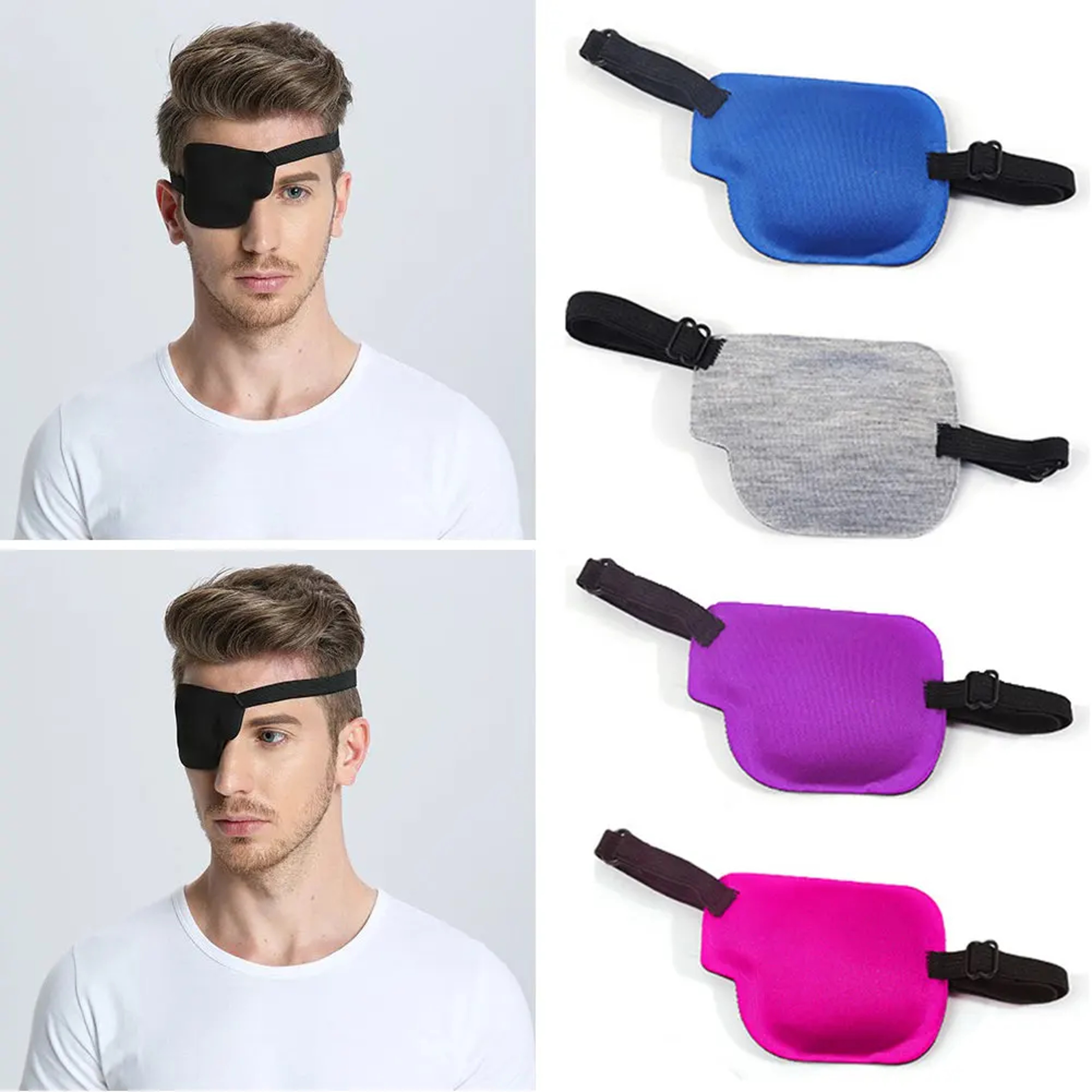 Amblyopia Obscure Eyeshade Occlusion Medical Lazy Eye Patch Astigmatism Therapy Eye Mask Child Pure 2