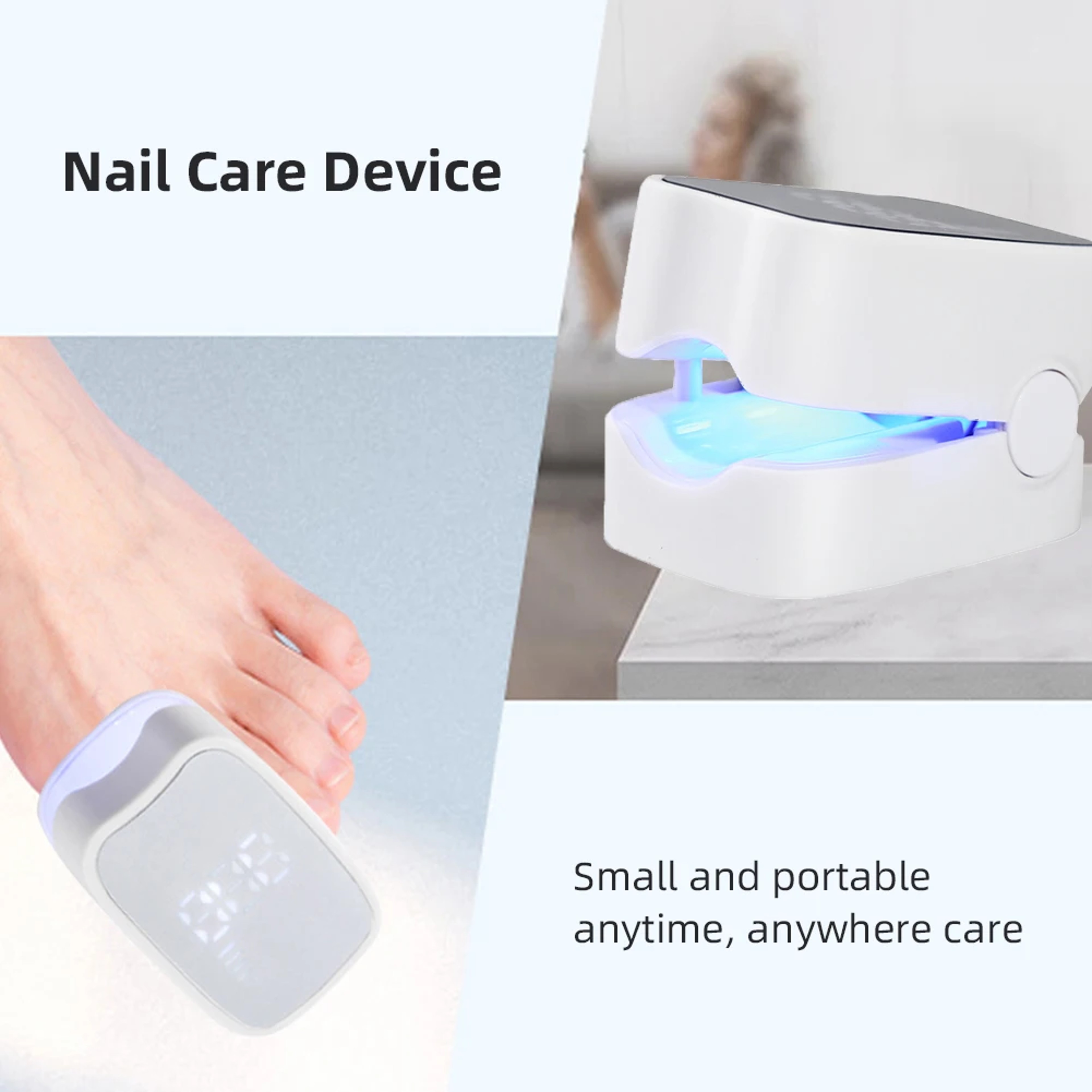 Fast Nails Fungus Onychomycosis Repair Toenail Device, Nail Fungal Laser Repair, Fingernail Foot Care, Fungus Remover – view 2