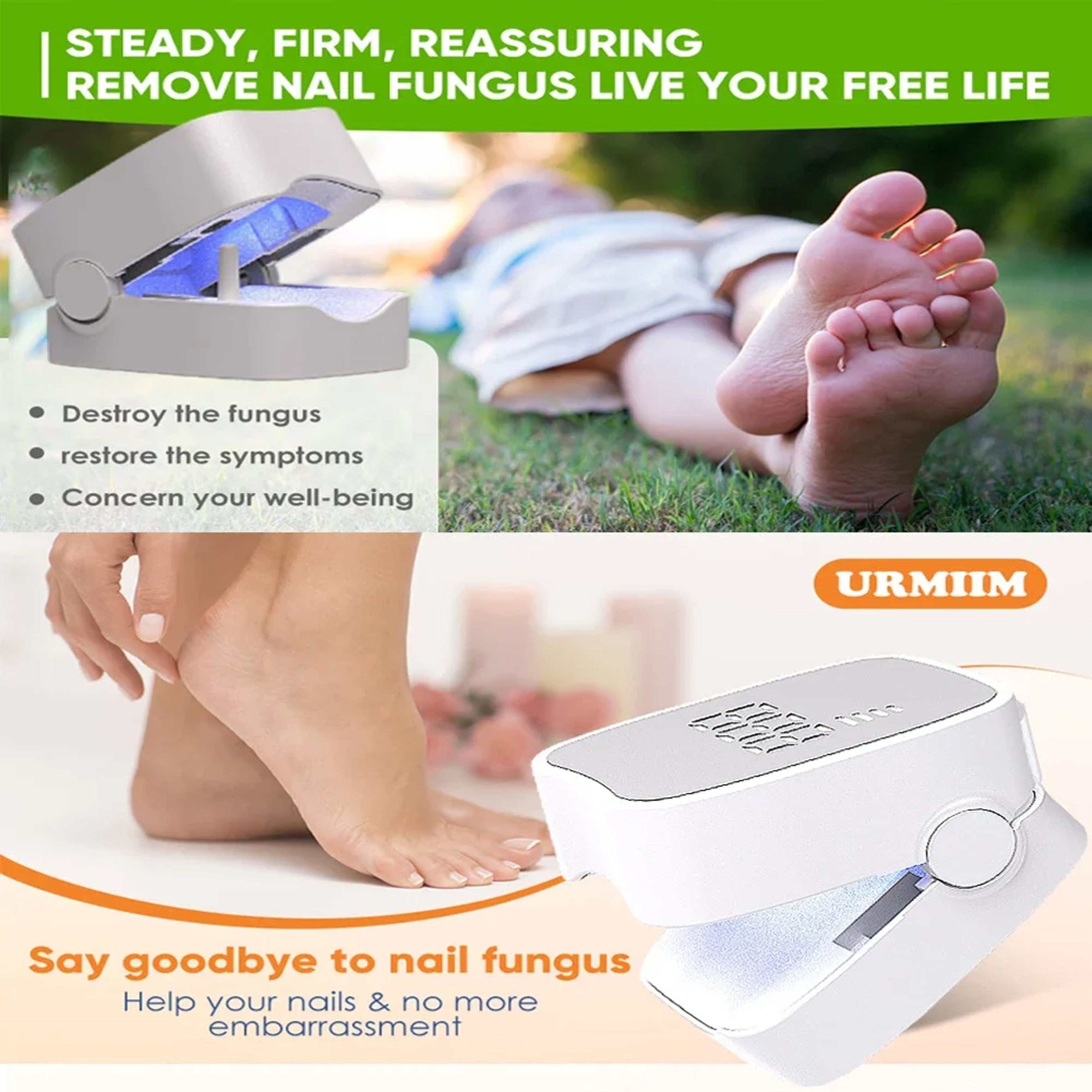 Fast Nails Fungus Onychomycosis Repair Toenail Device, Nail Fungal Laser Repair, Fingernail Foot Care, Fungus Remover – view 4