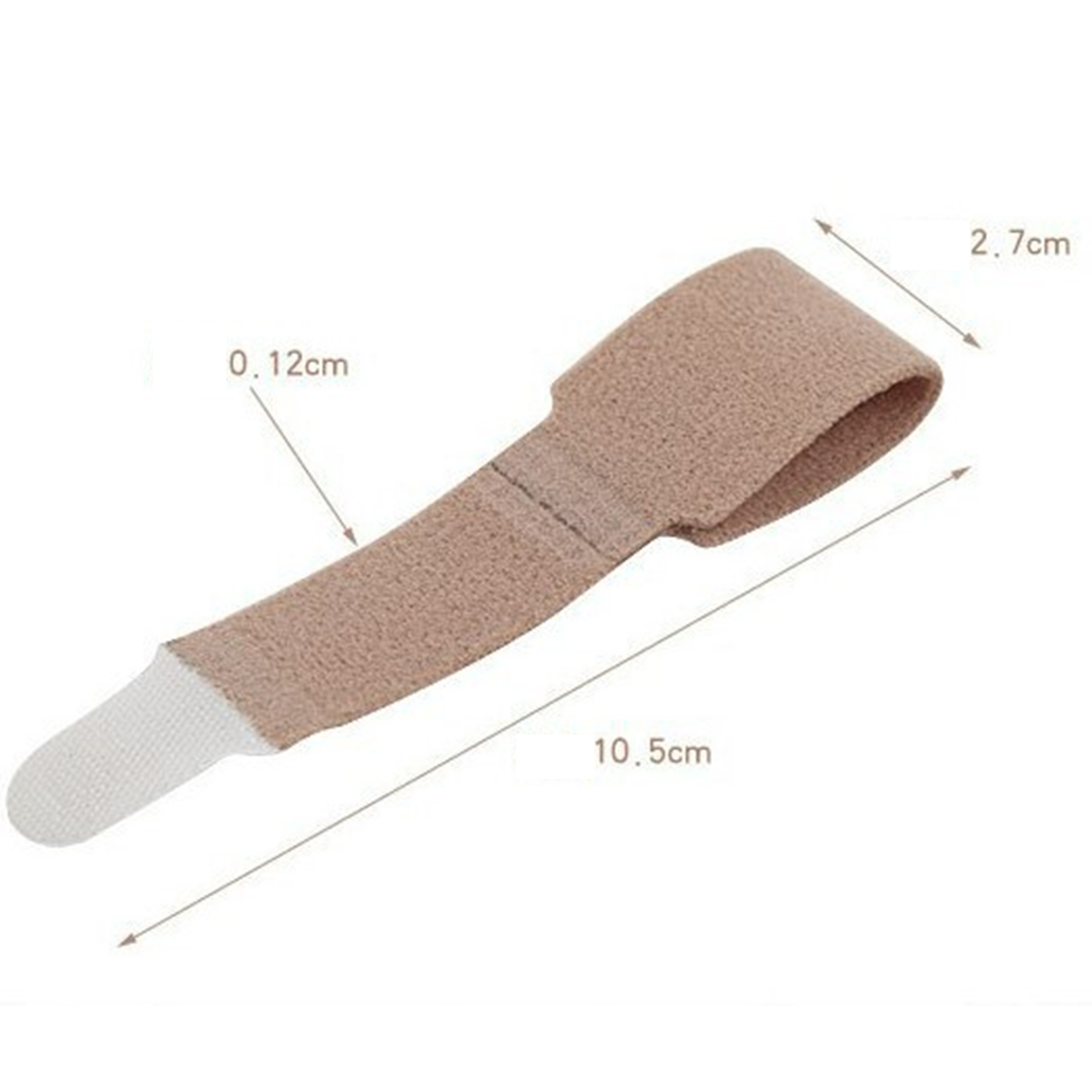 Toe Separator Splint Wraps Foot Care Supplies One Piece Toe Finger Straightener Hammer Toe Hallux V 1